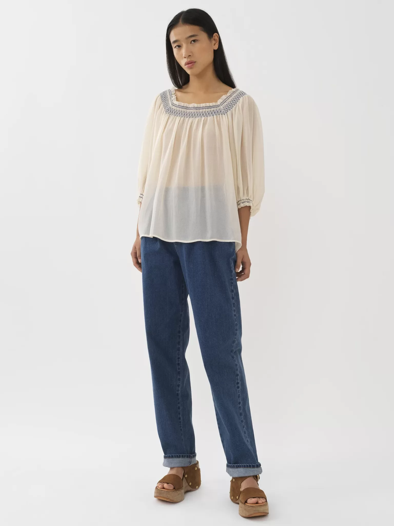 Femme Chloé Blouse Epaules Nues