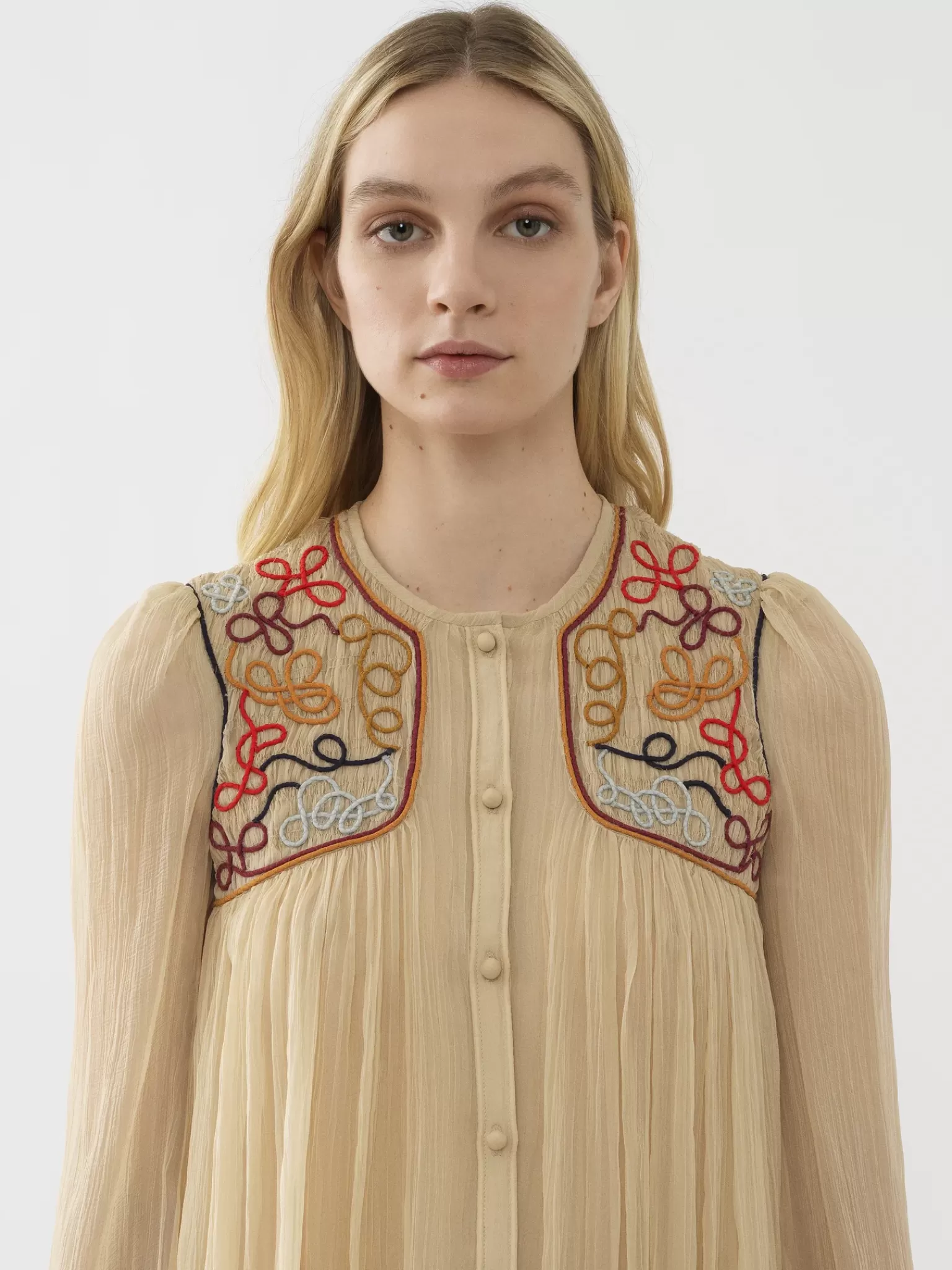 Femme Chloé Blouse Froncee