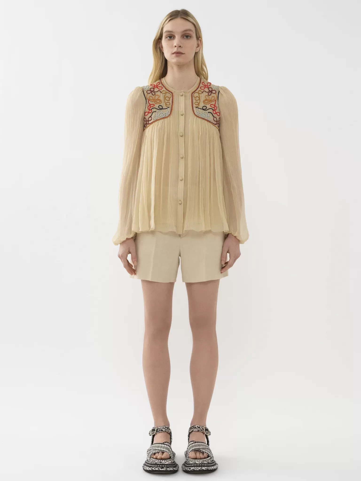 Femme Chloé Blouse Froncee