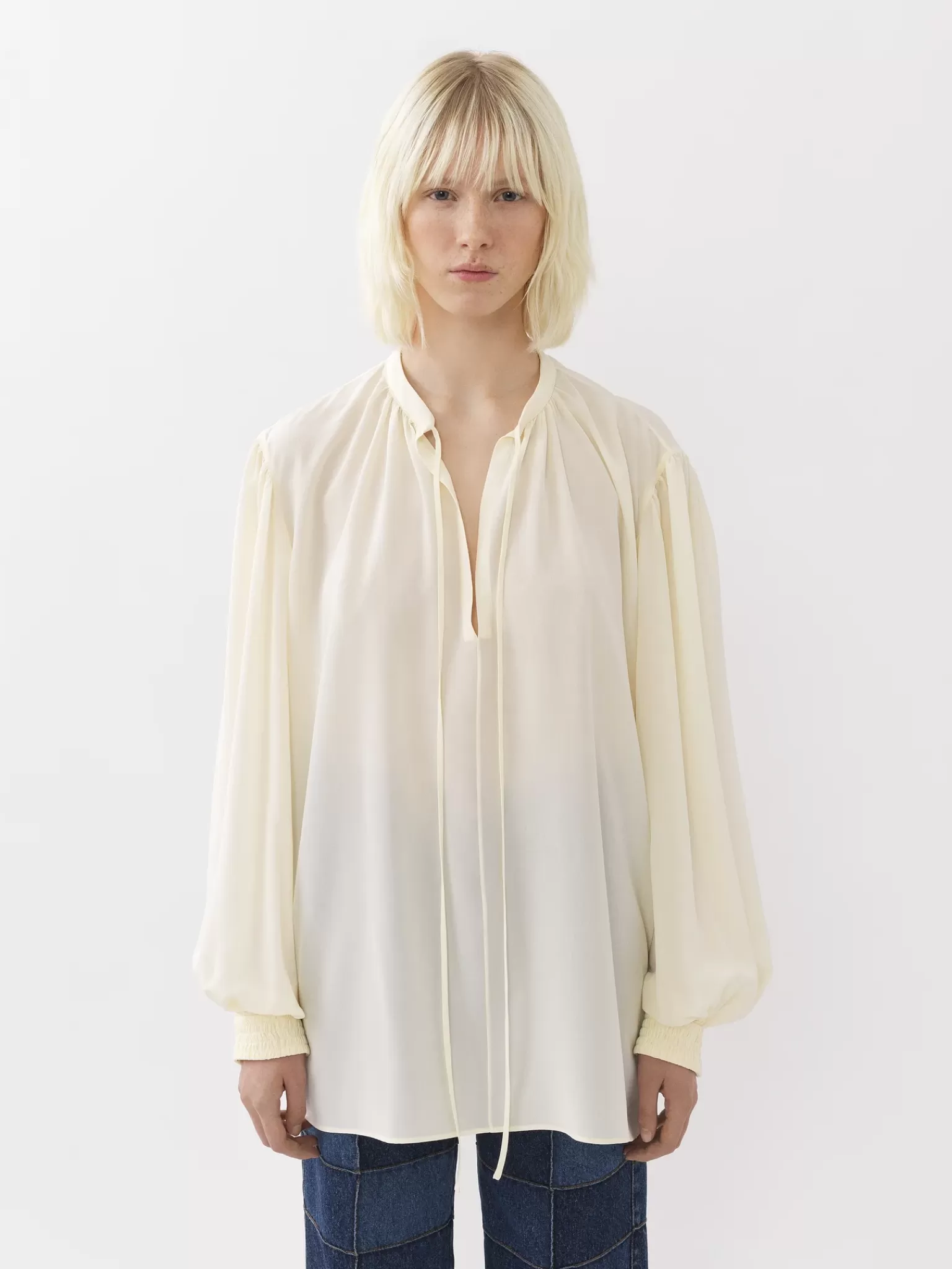 Femme Chloé Blouse Froncee