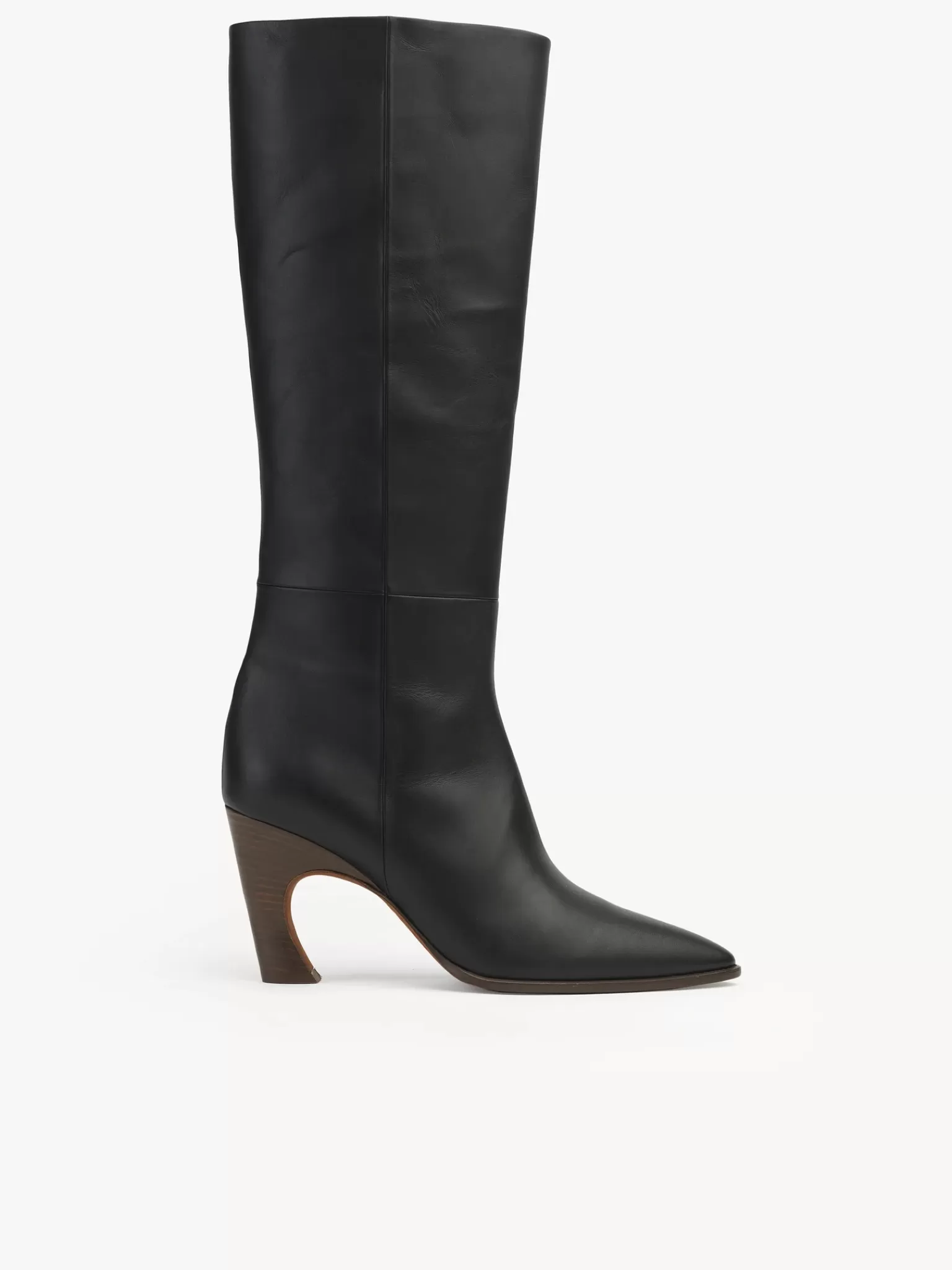 Femme Chloé Bottes A Talon Oli