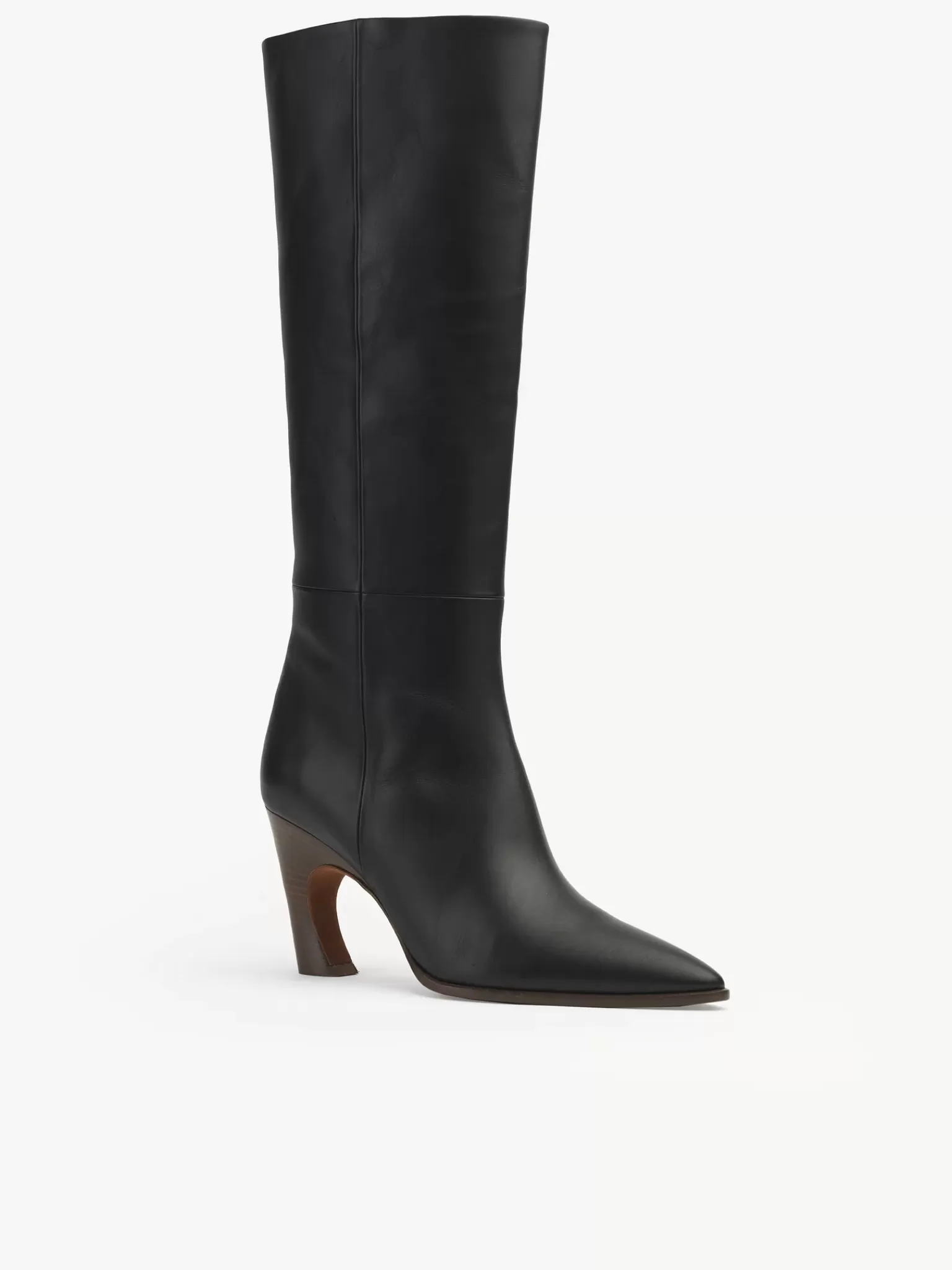 Femme Chloé Bottes A Talon Oli