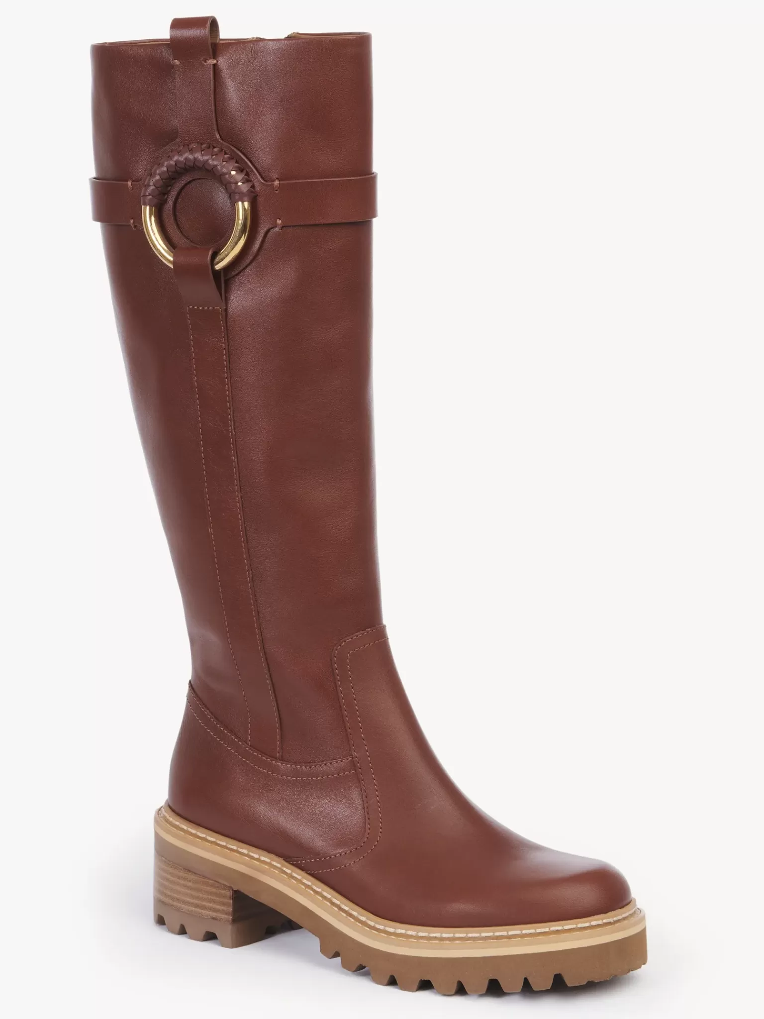 Femme Chloé Bottes Montantes Hana