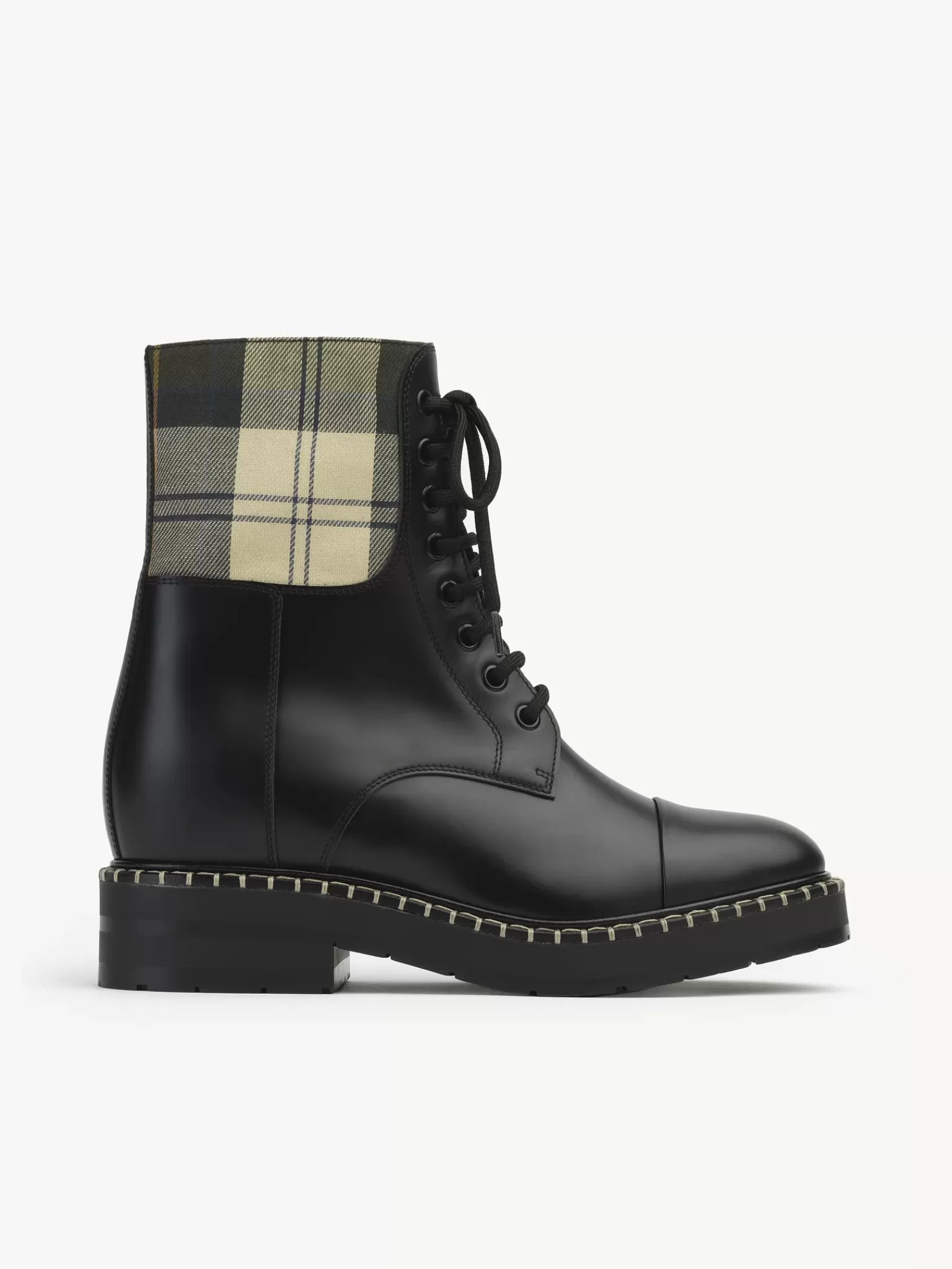 Femme Chloé Bottines A Lacets Noua Barbour Pour Chloe