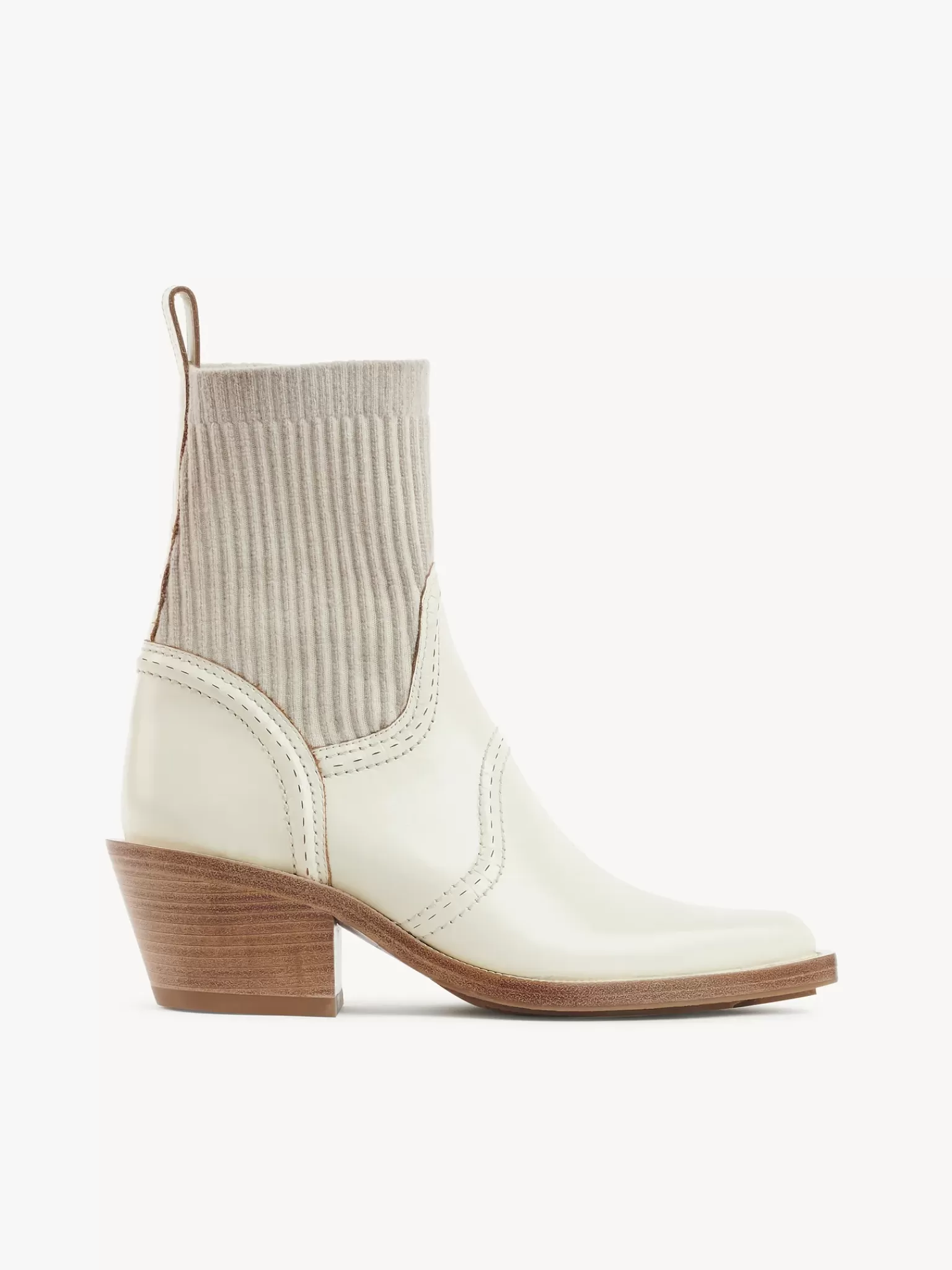 Femme Chloé Bottines Texanes Effet Chaussette Nellie