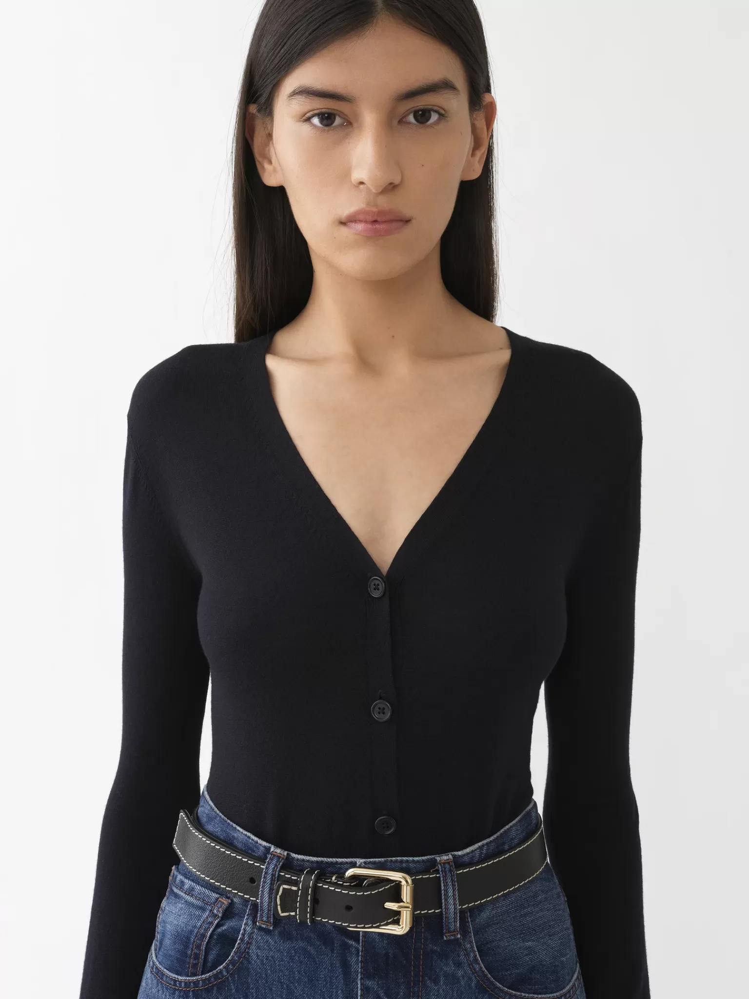 Femme Chloé Cardigan Col V