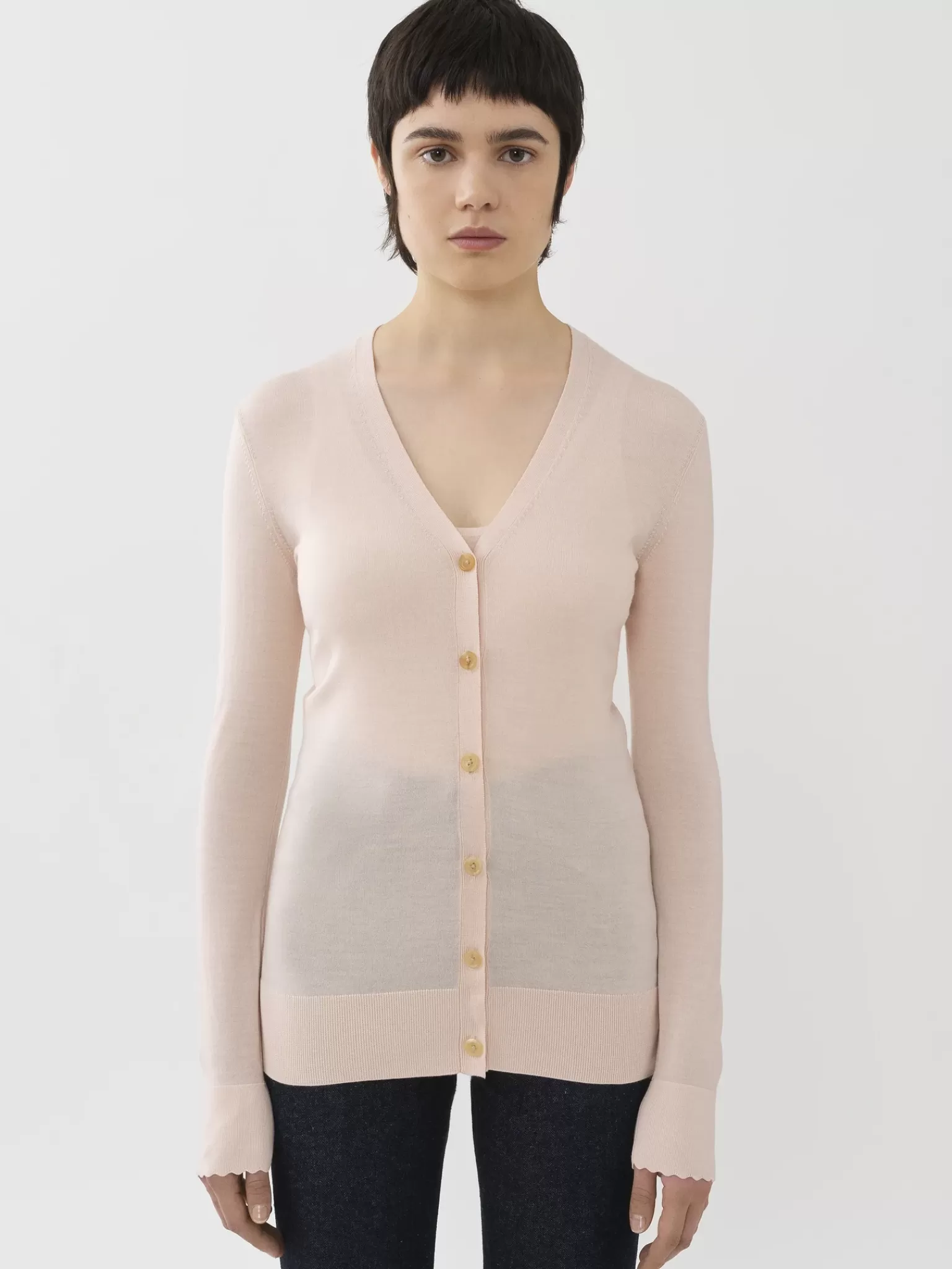 Femme Chloé Cardigan Col V