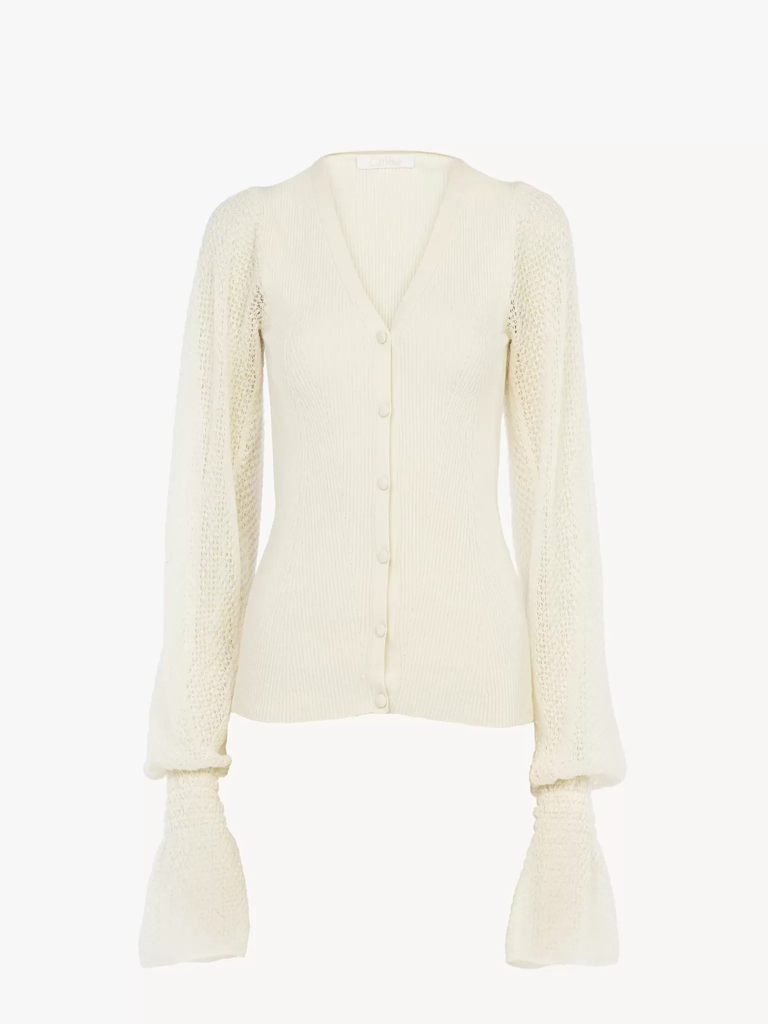 Femme Chloé Cardigan Col V Ajuste