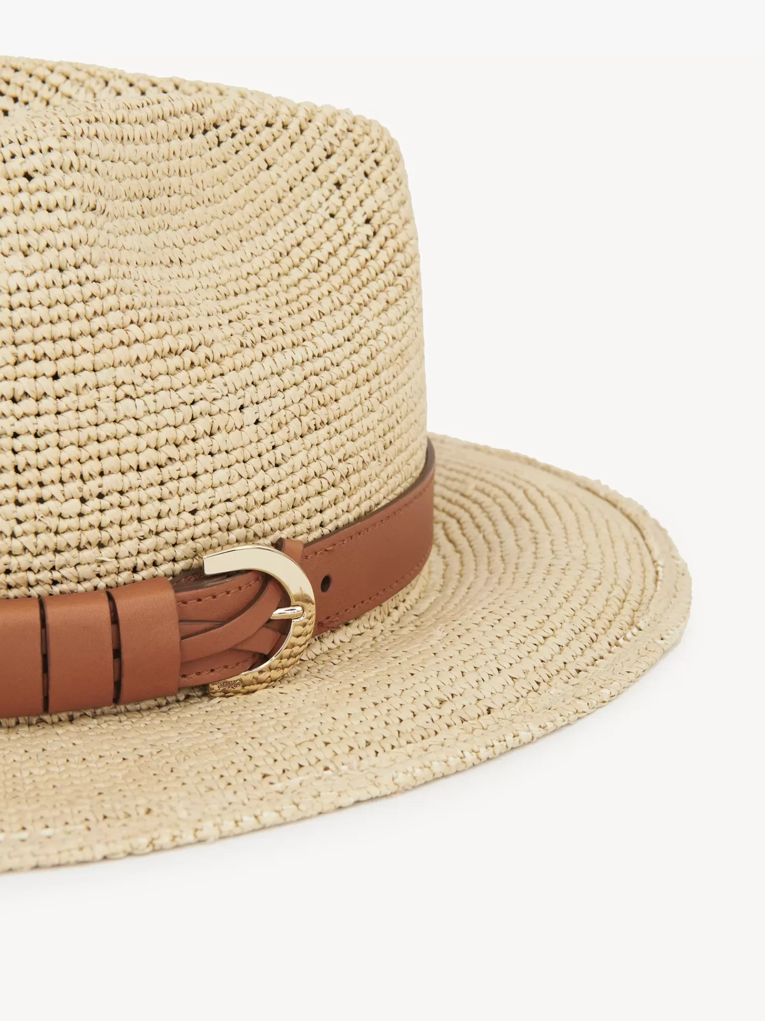 Femme Chloé Chapeau Panama Borsalino X Chloe