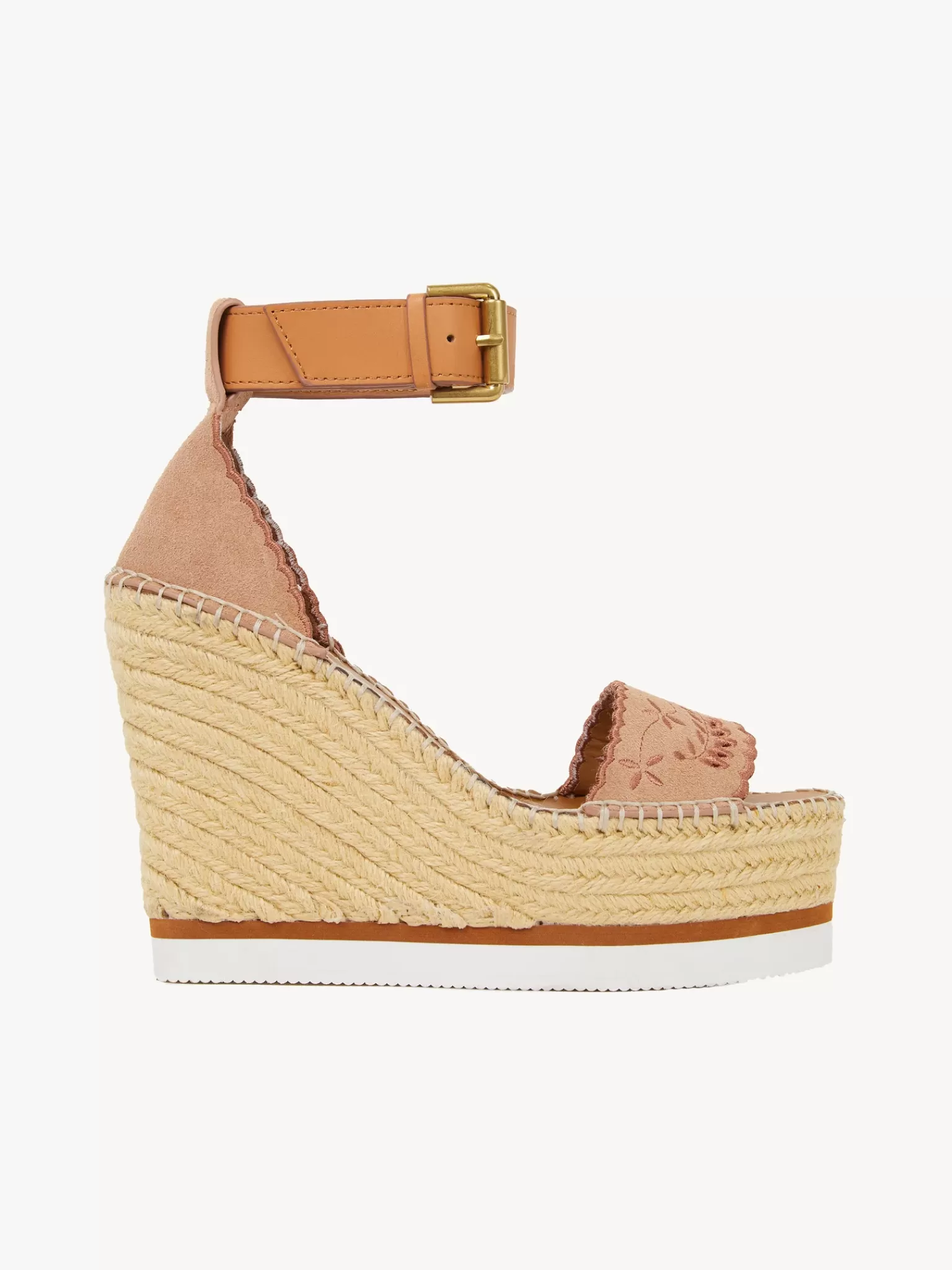 Femme Chloé Espadrilles Plateforme Glyn