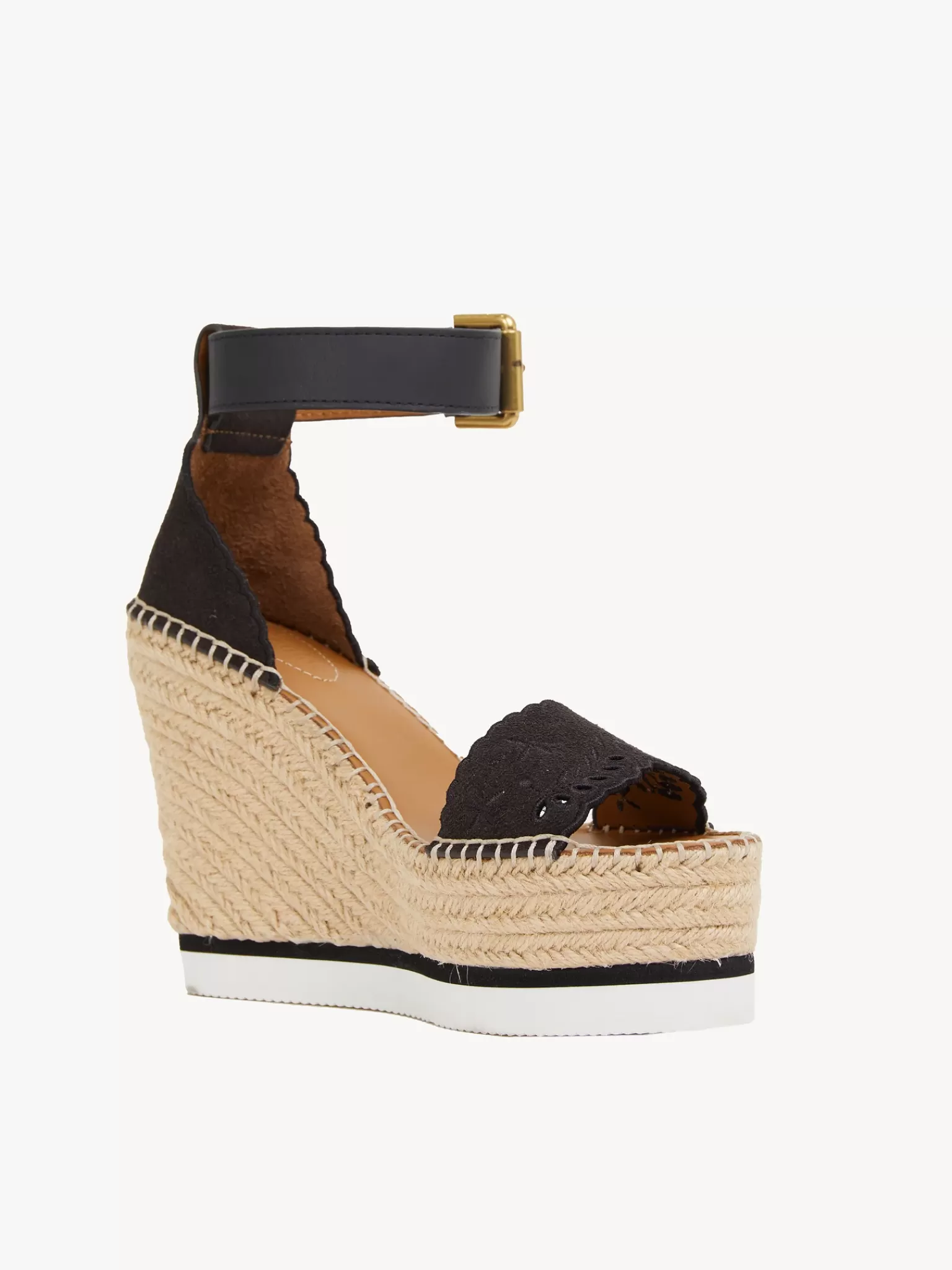 Femme Chloé Espadrilles Plateforme Glyn