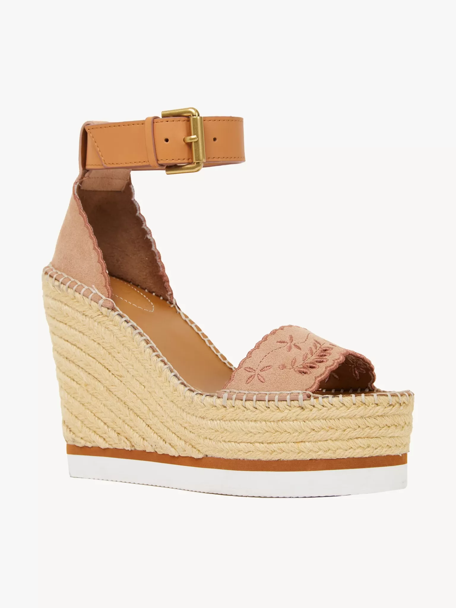 Femme Chloé Espadrilles Plateforme Glyn