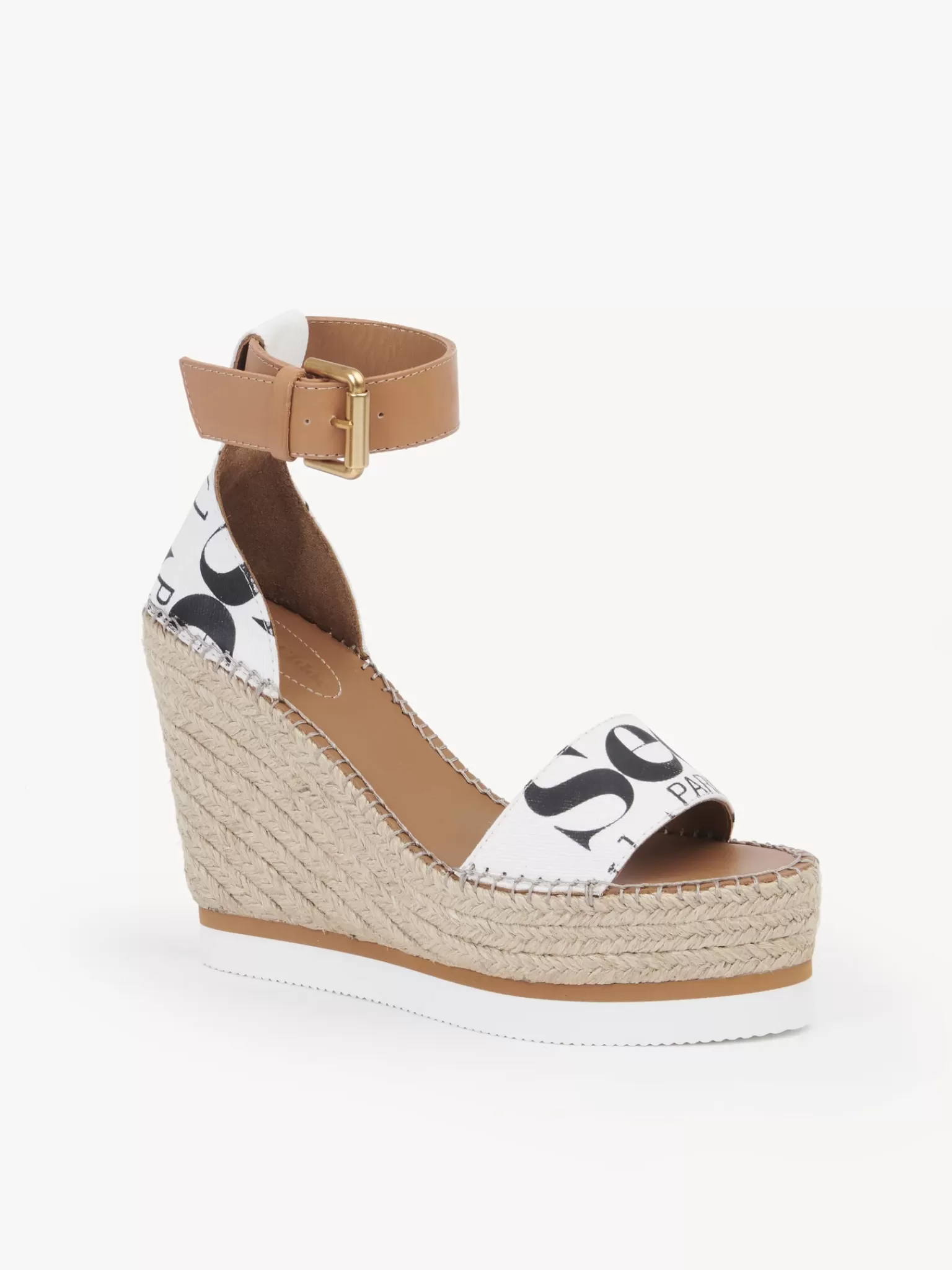 Femme Chloé Espadrilles Plateforme Glyn