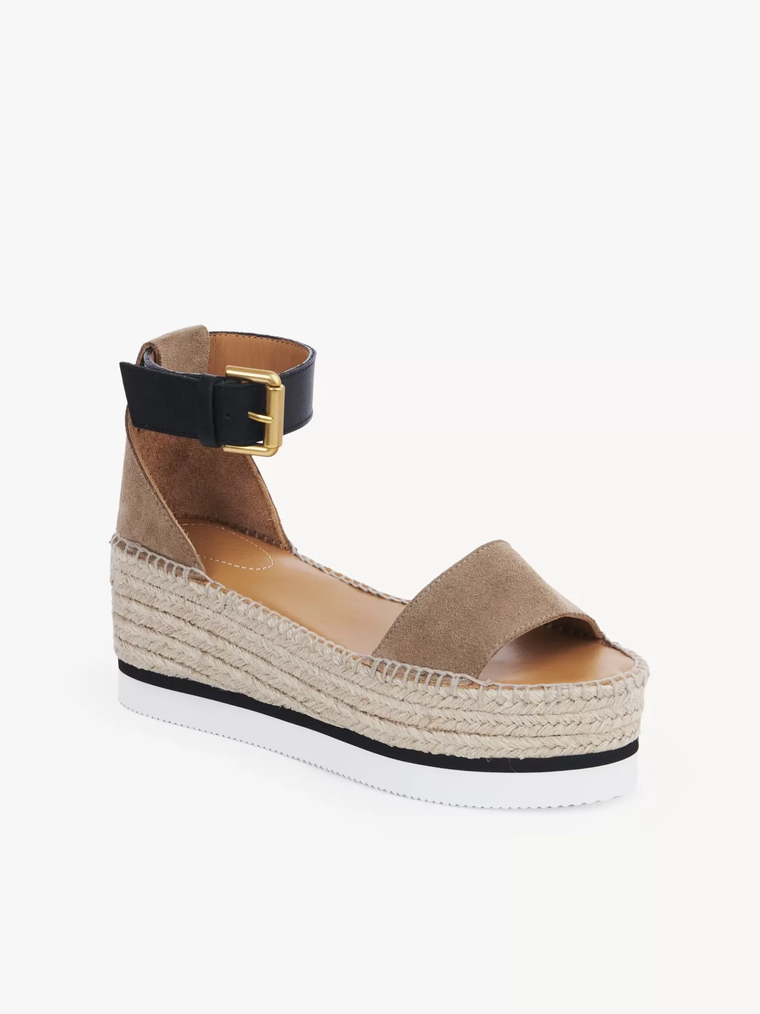 Femme Chloé Espadrilles Plateforme Glyn