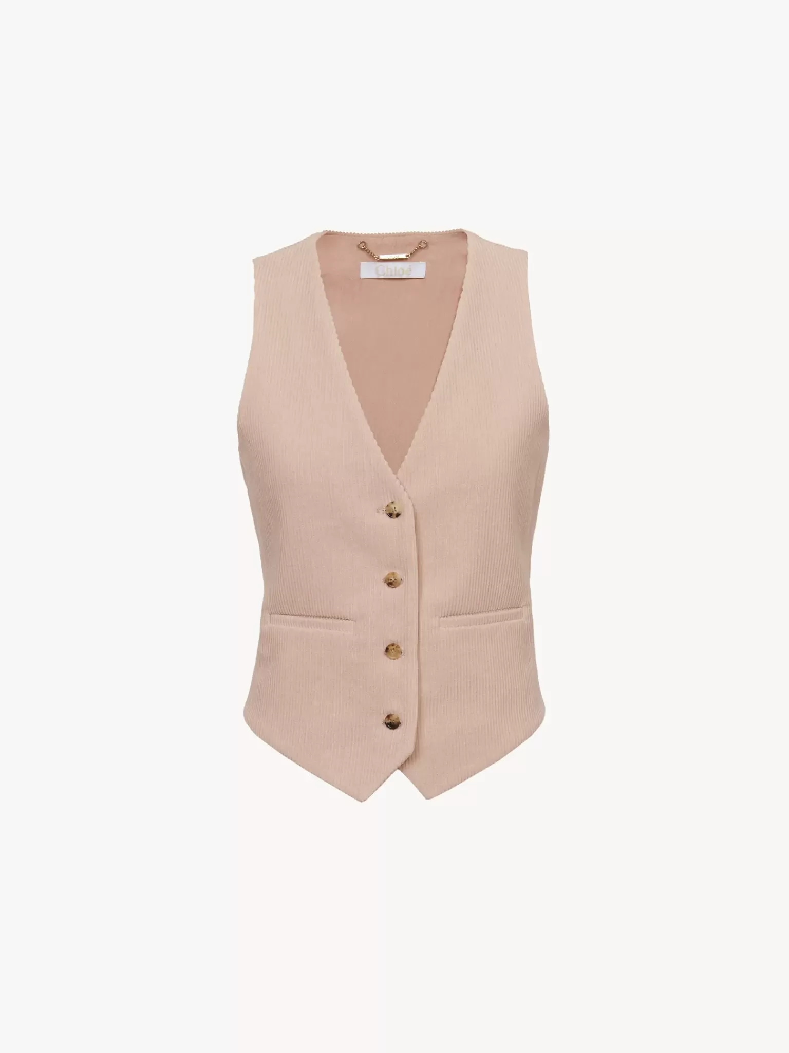 Femme Chloé Gilet D'Homme Classique