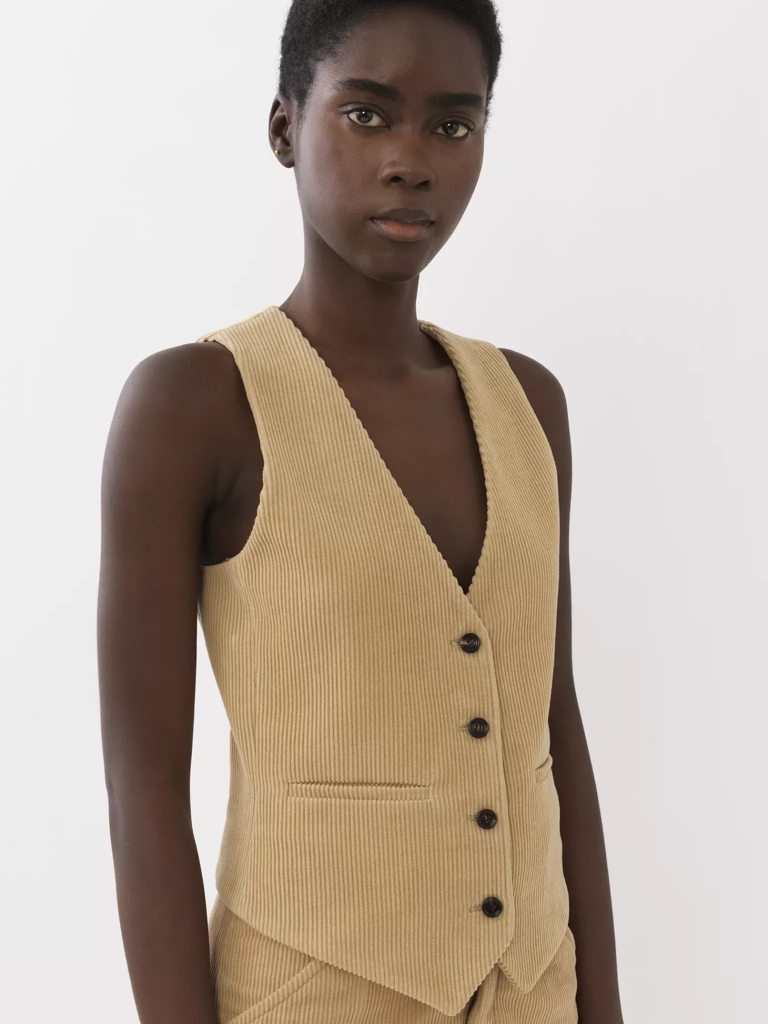 Femme Chloé Gilet D'Homme Classique