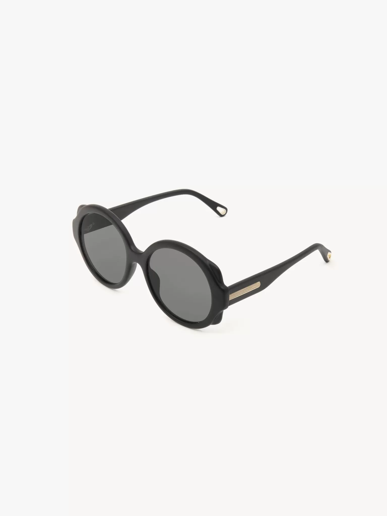 Femme Chloé Lunettes De Soleil Rondes Mirtha