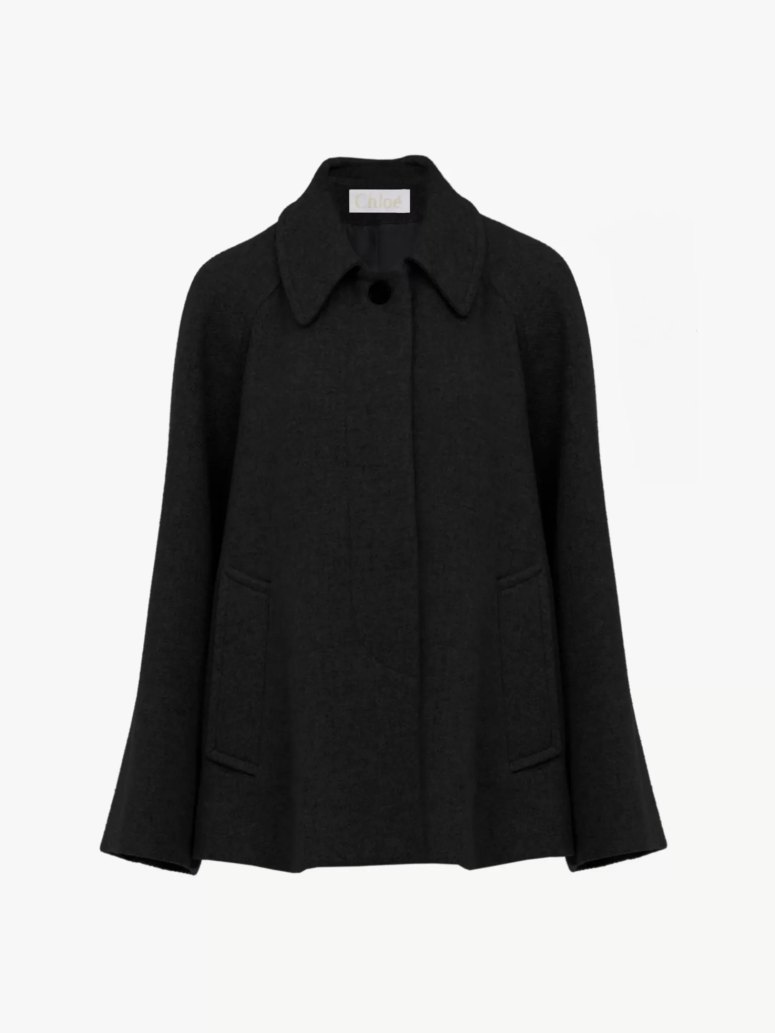 Femme Chloé Manteau Court Style Cape