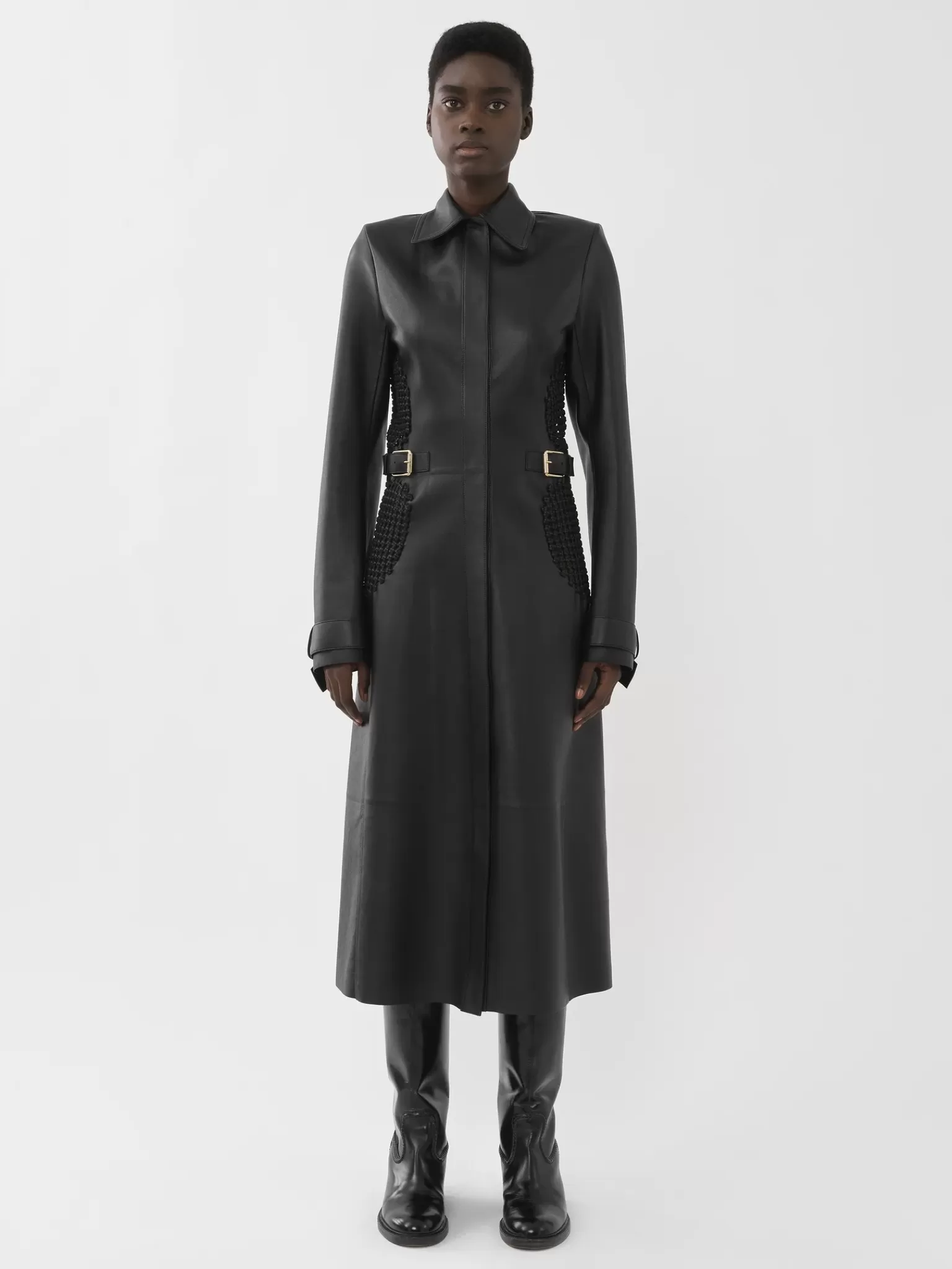 Femme Chloé Manteau Long Ajuste