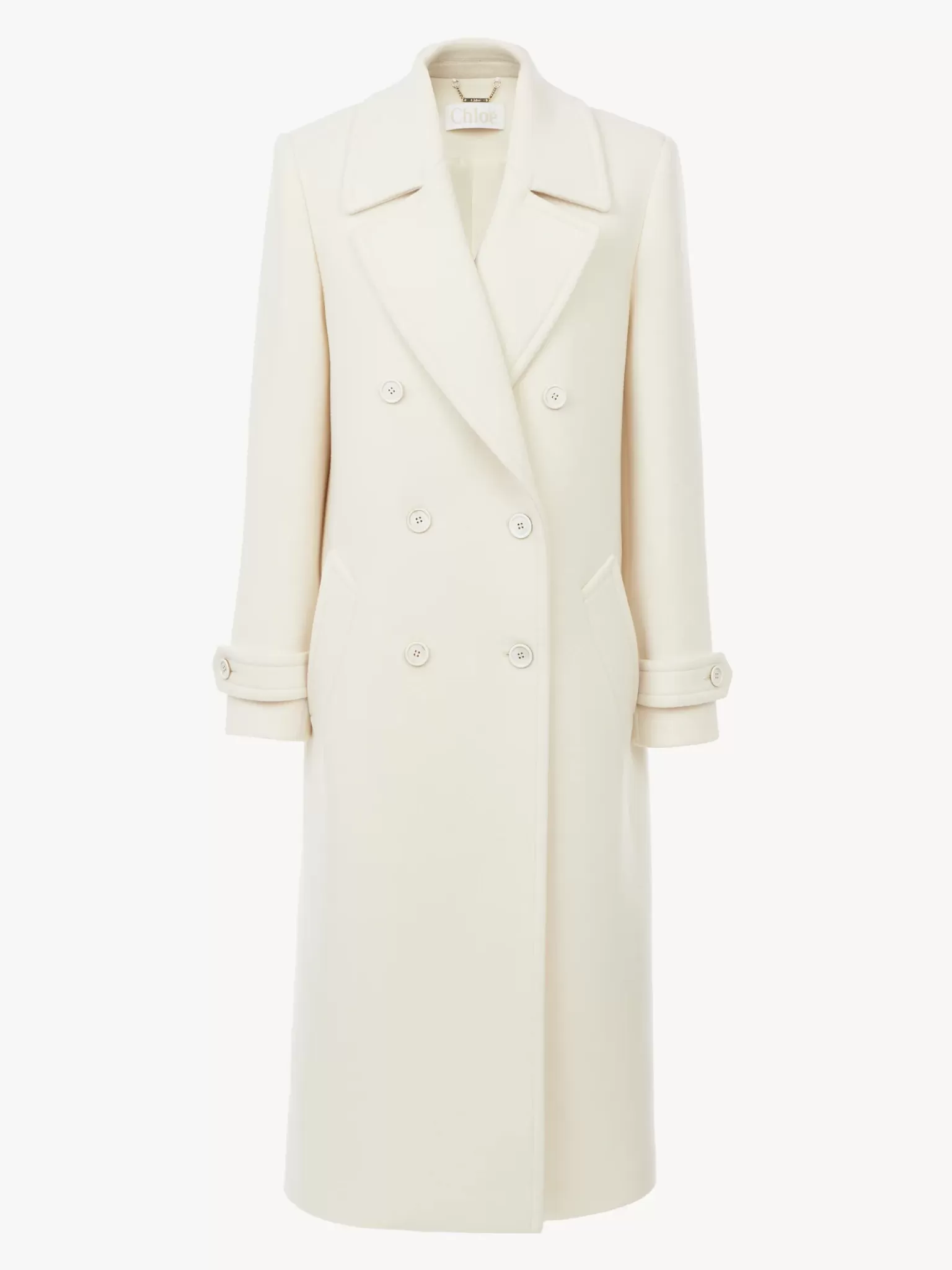 Femme Chloé Manteau Long Croise