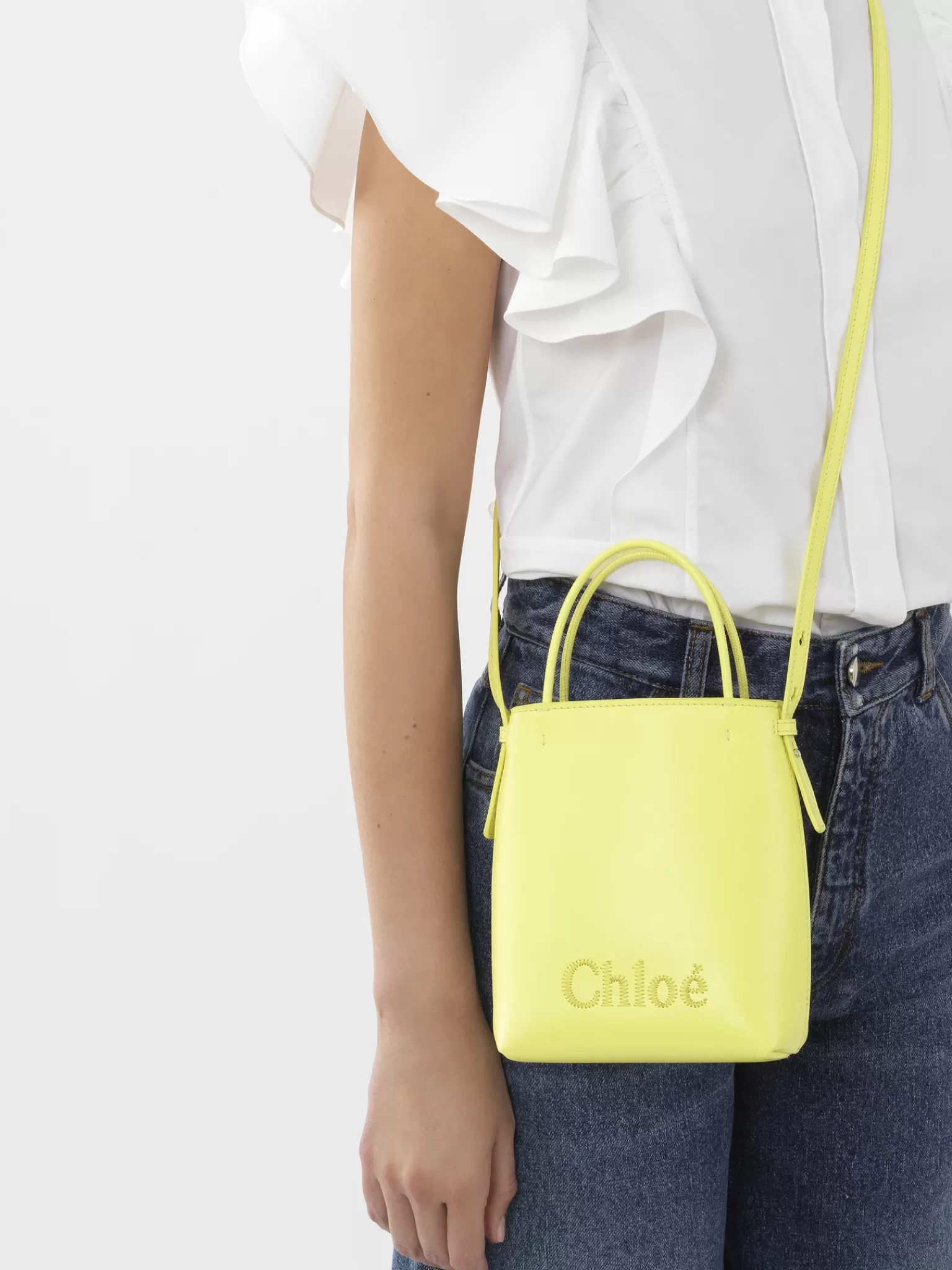 Femme Chloé Micro Sac Cabas Chloe Sense