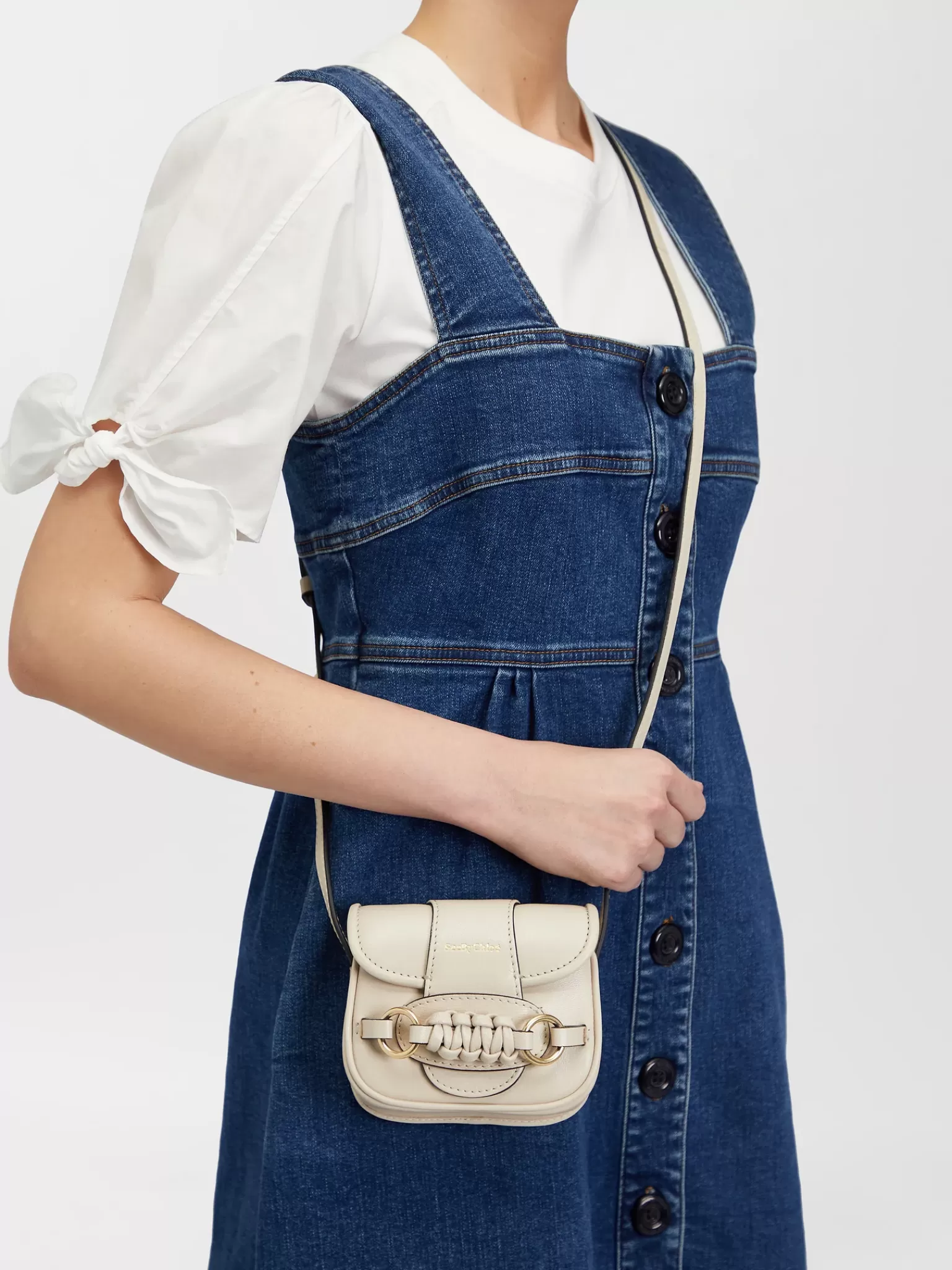 Femme Chloé Micro Sac Porte Épaule Saddie