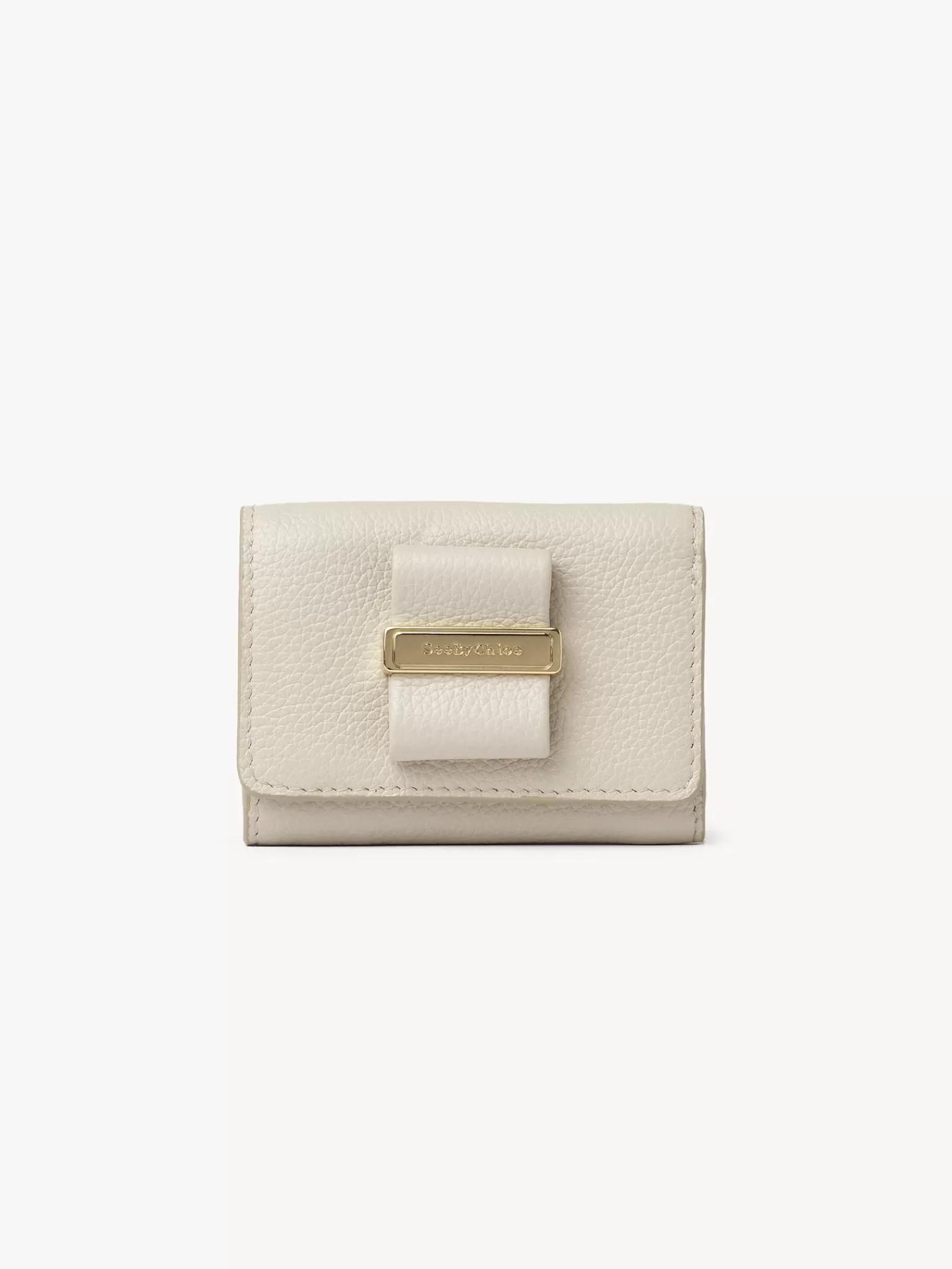 Femme Chloé Mini Portefeuille A Trois Volets Rosita