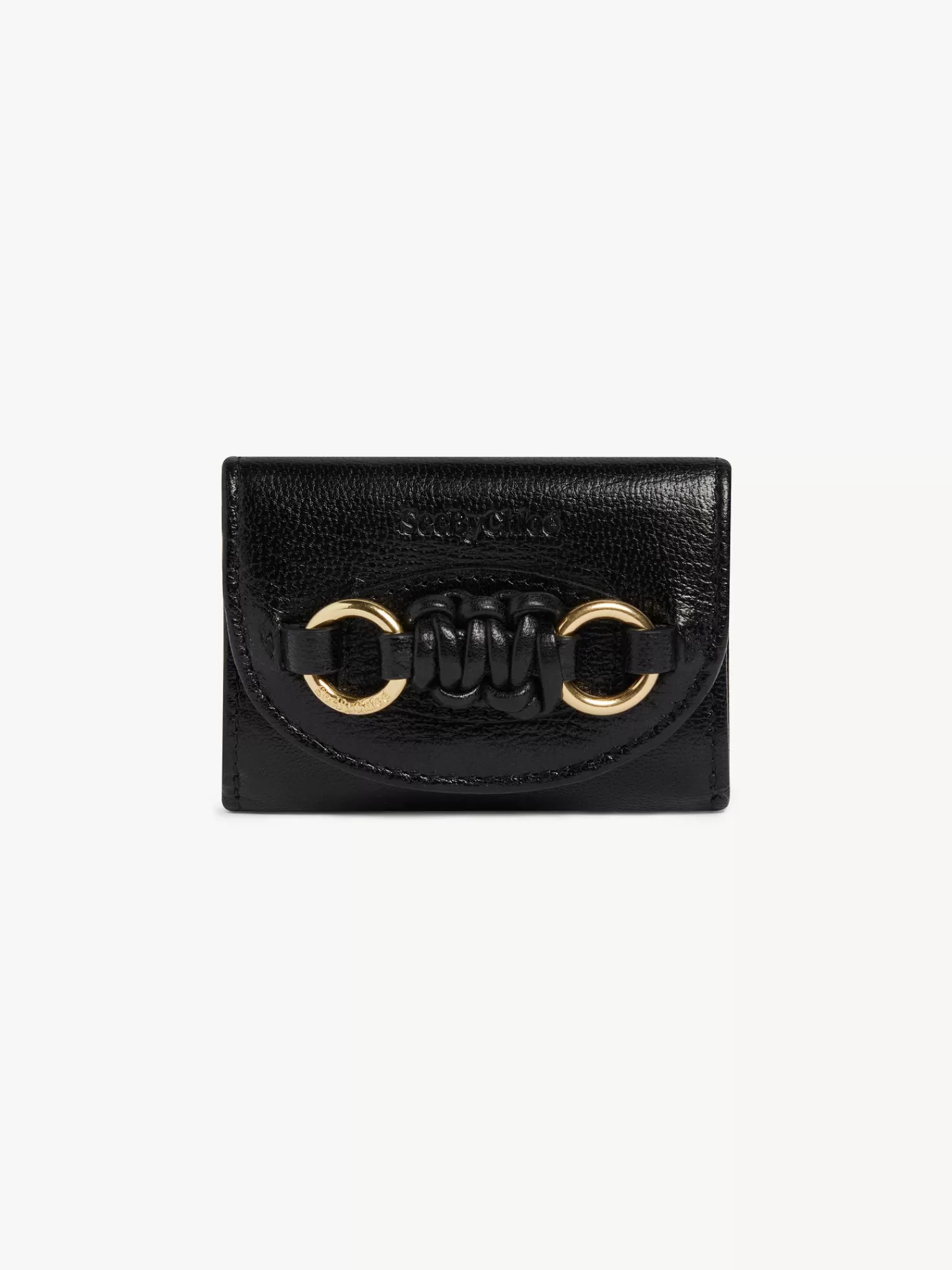 Femme Chloé Mini Portefeuille A Trois Volets Saddie