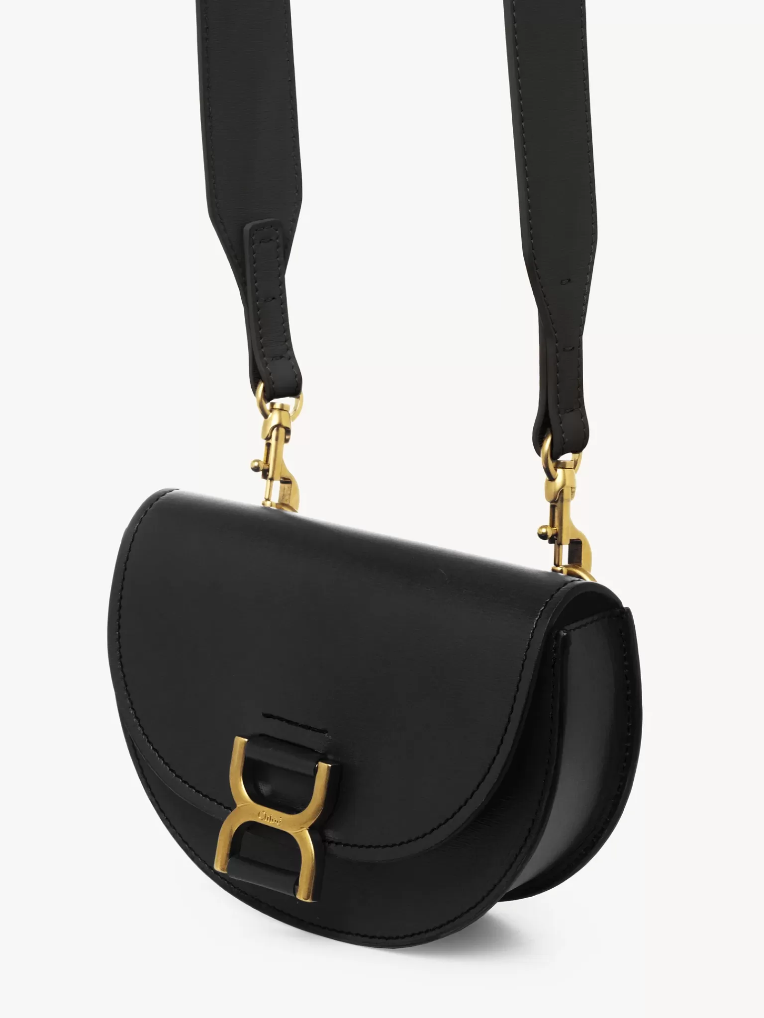 Femme Chloé Mini Sac Demi-Lune Marcie