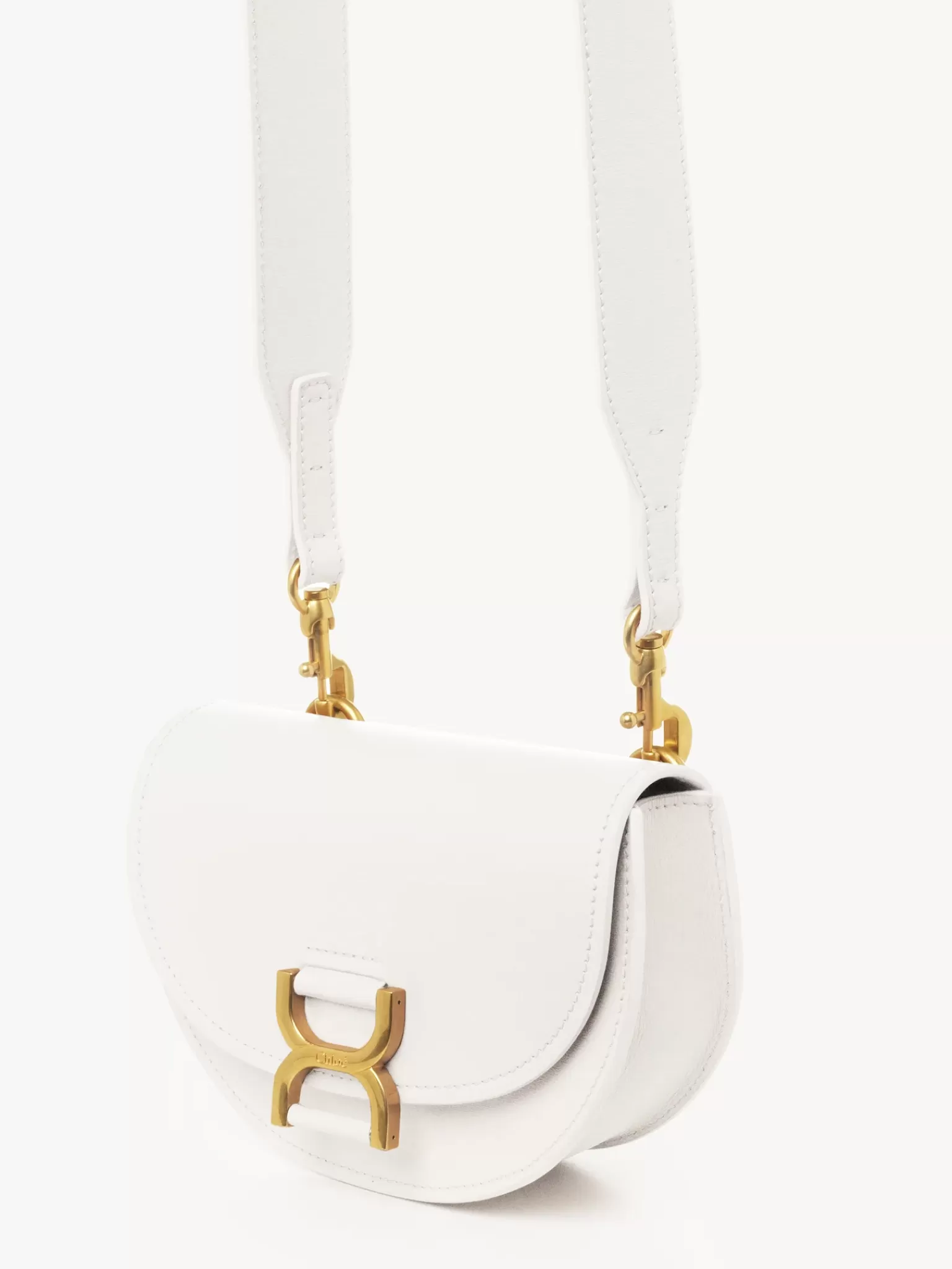 Femme Chloé Mini Sac Demi-Lune Marcie