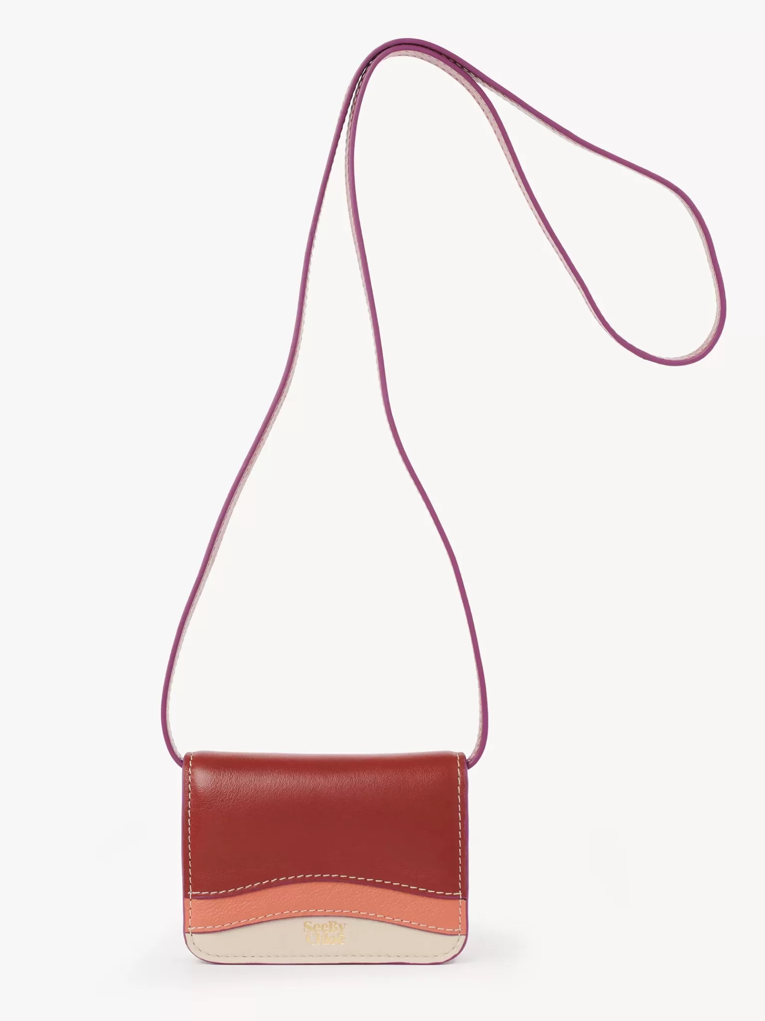 Femme Chloé Mini Sac Porte-Cartes Layers