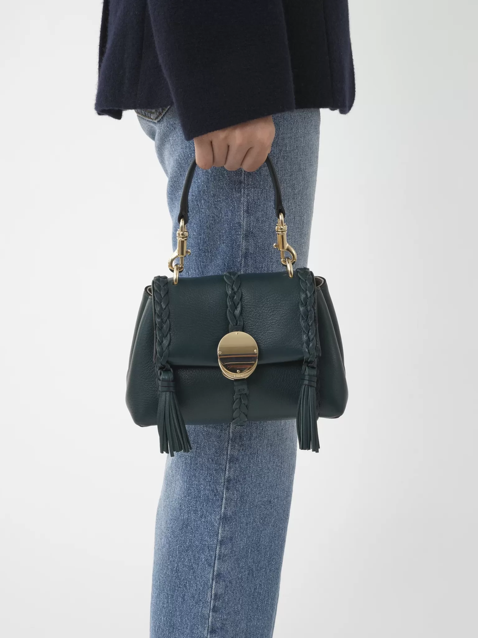 Femme Chloé Mini Sac Souple Porte Épaule Penelope