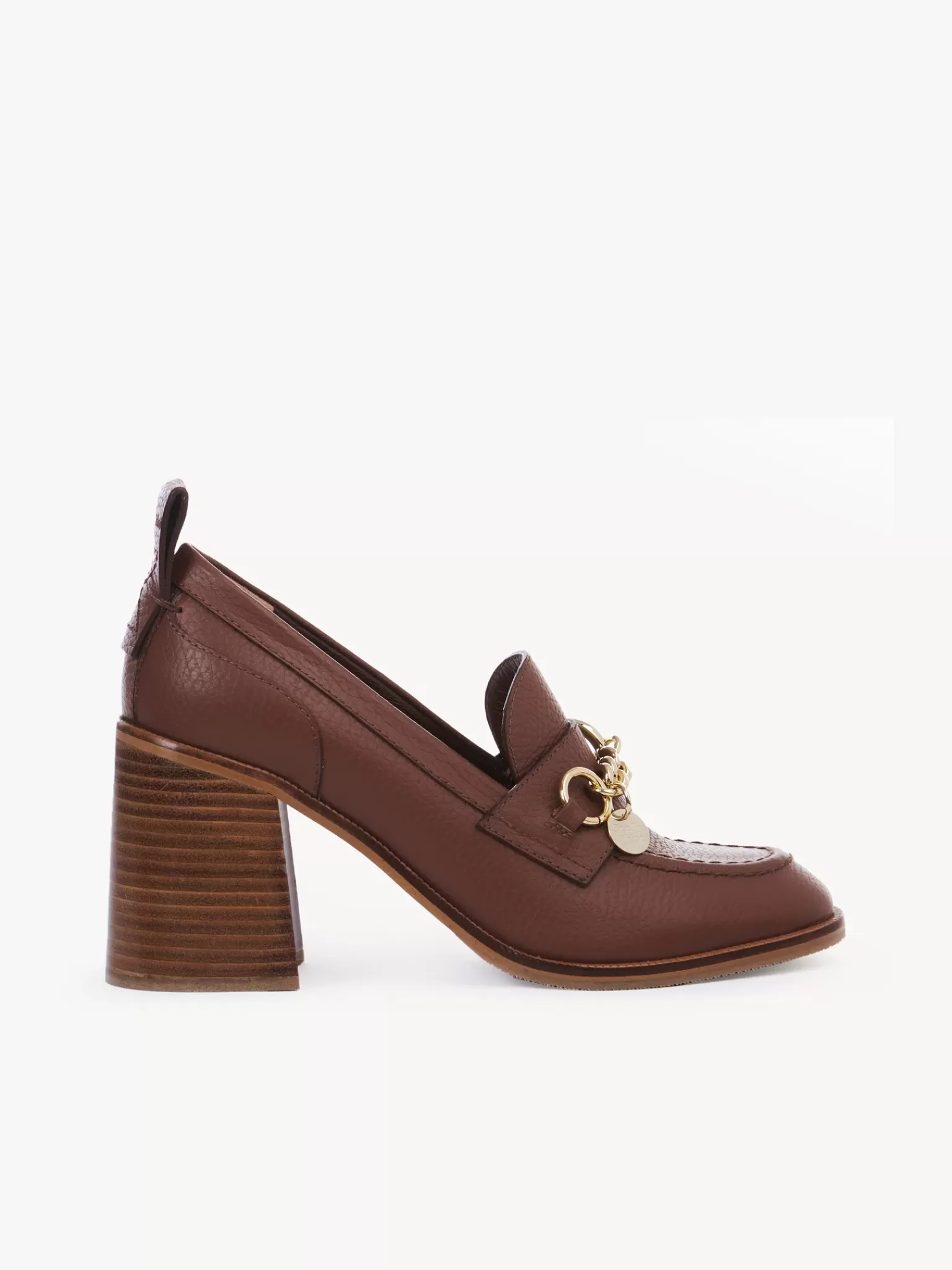 Femme Chloé Mocassins A Talon Aryel