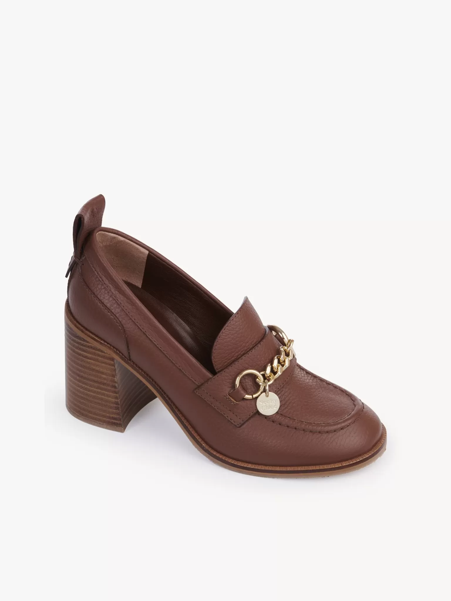 Femme Chloé Mocassins A Talon Aryel