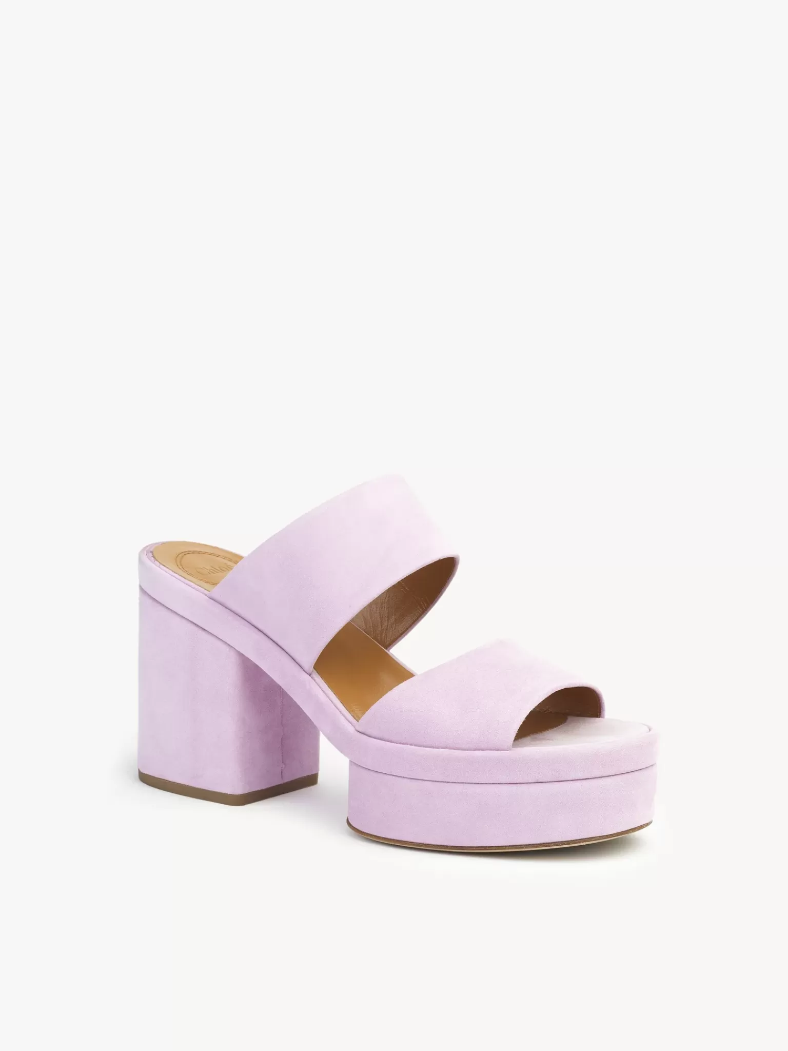 Femme Chloé Mules A Talon Odina