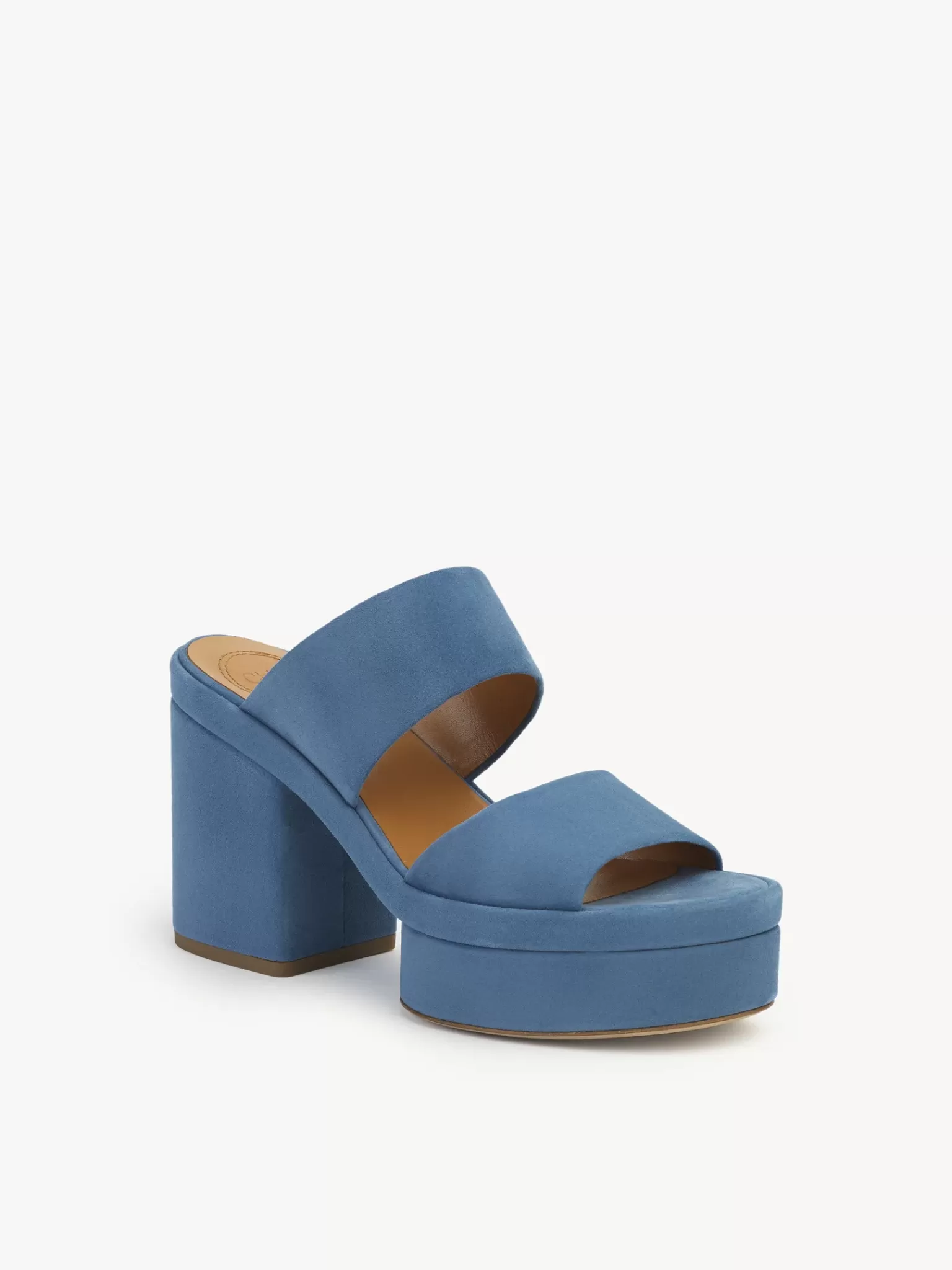 Femme Chloé Mules A Talon Odina