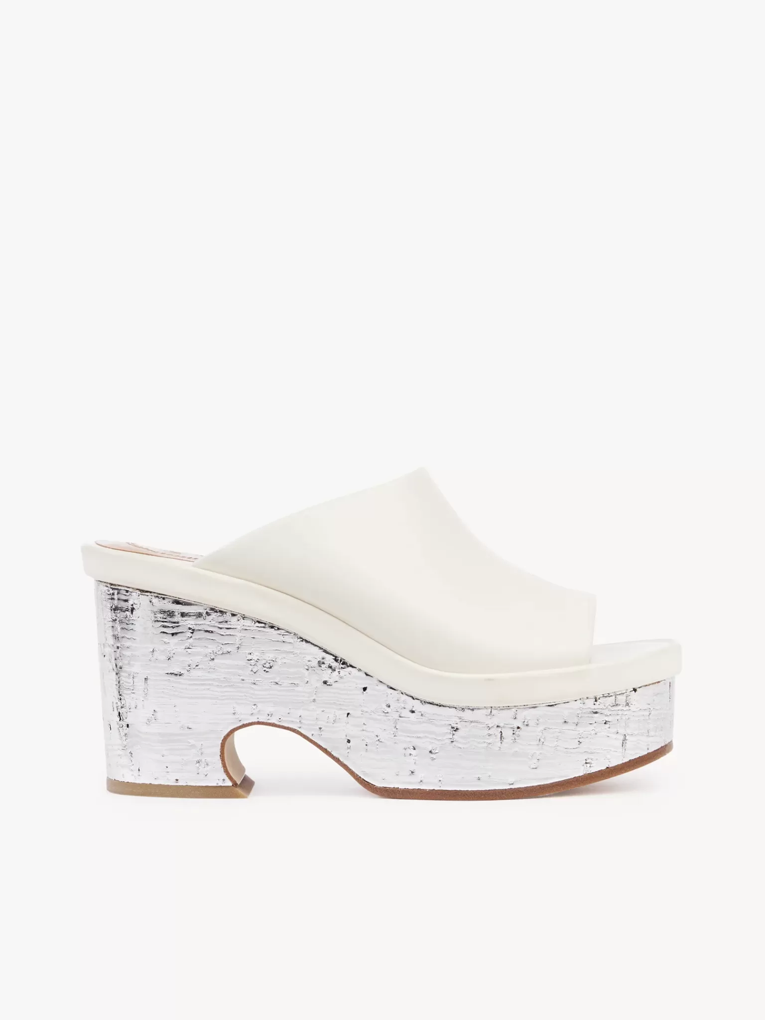 Femme Chloé Mules Compensees Oli