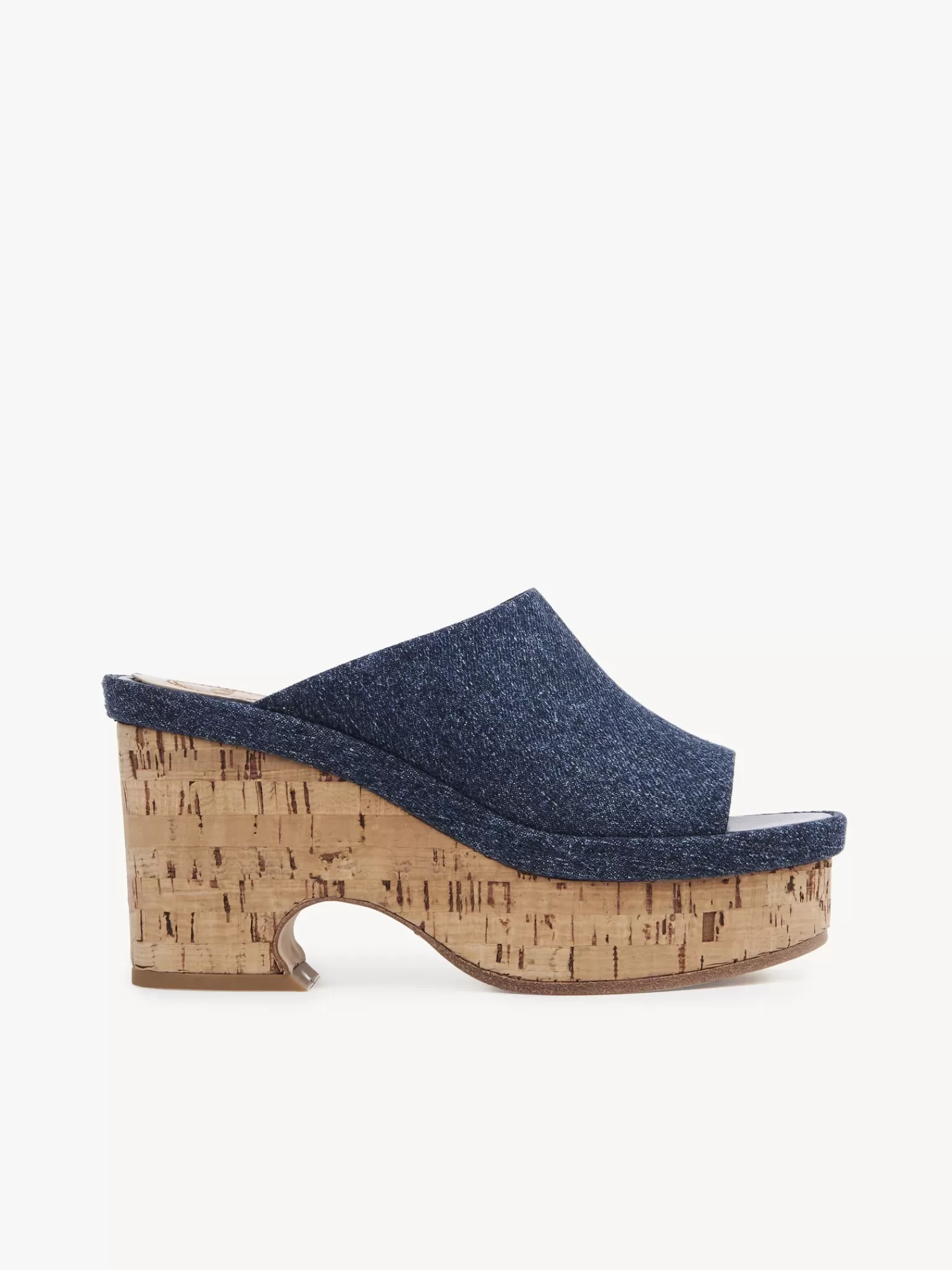 Femme Chloé Mules Compensees Oli