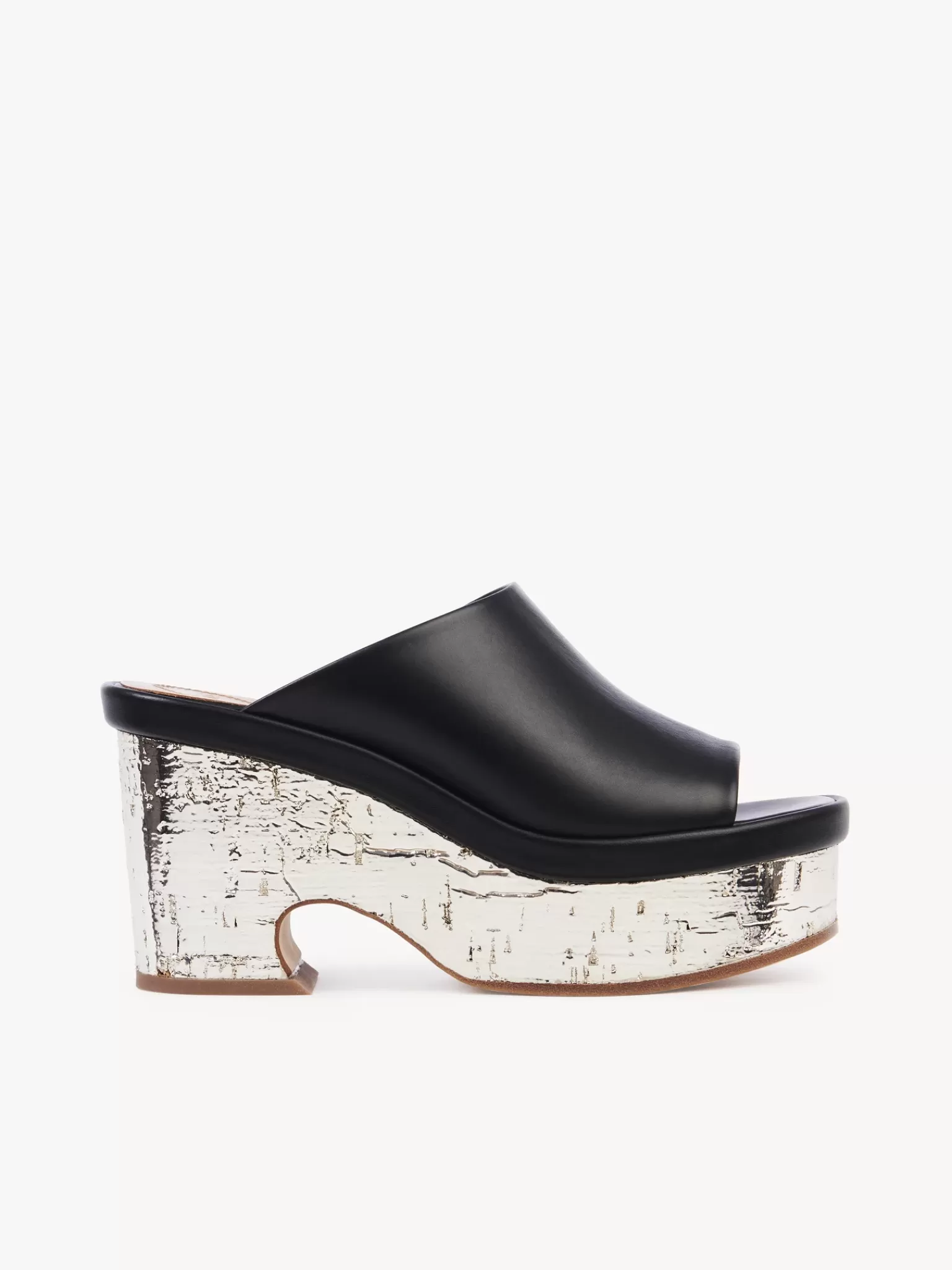 Femme Chloé Mules Compensees Oli