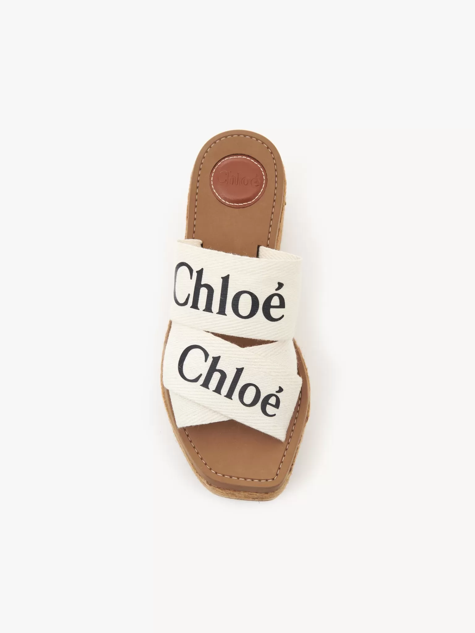 Femme Chloé Mules Espadrilles Woody