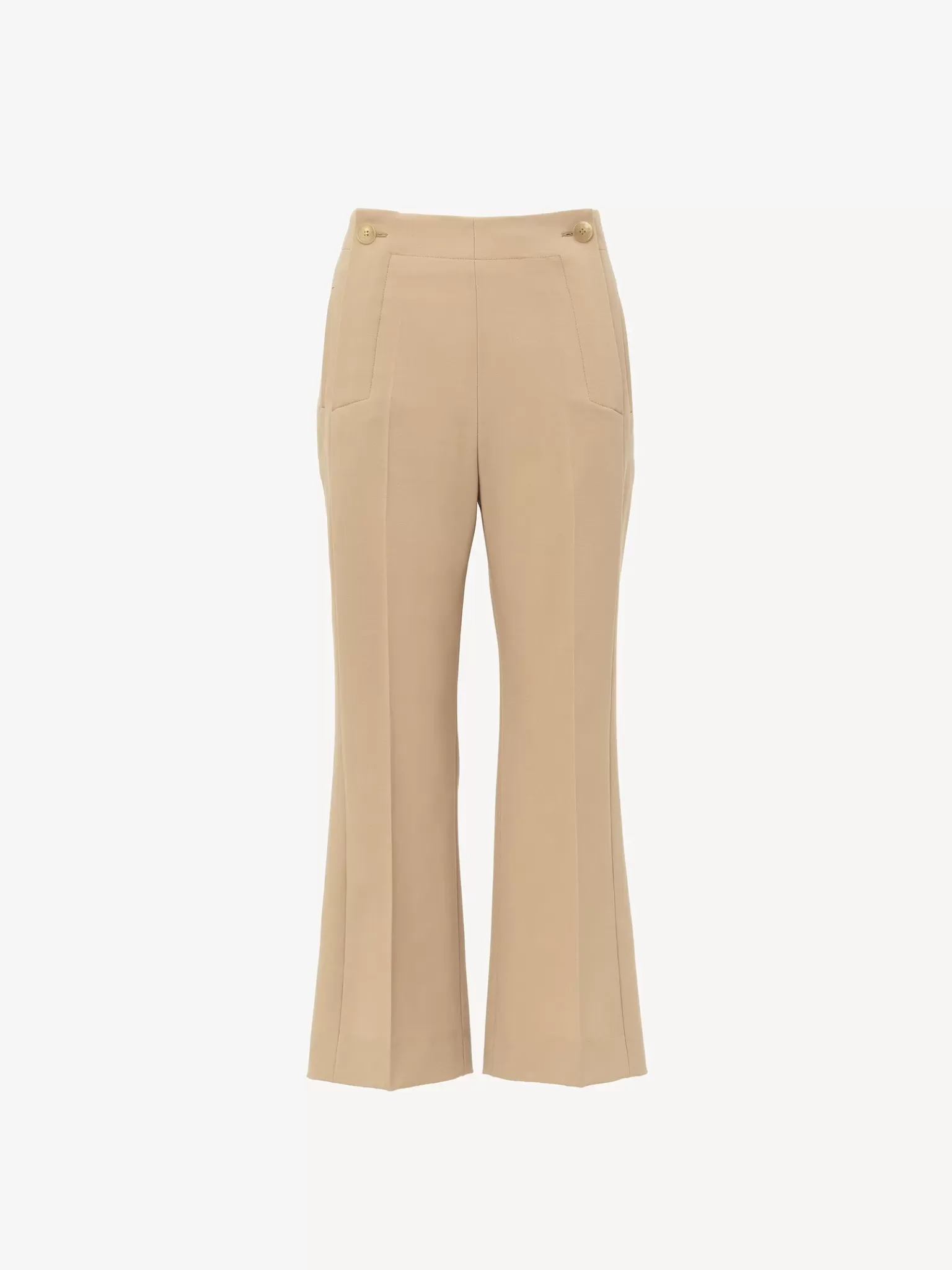 Femme Chloé Pantalon Court A Pont