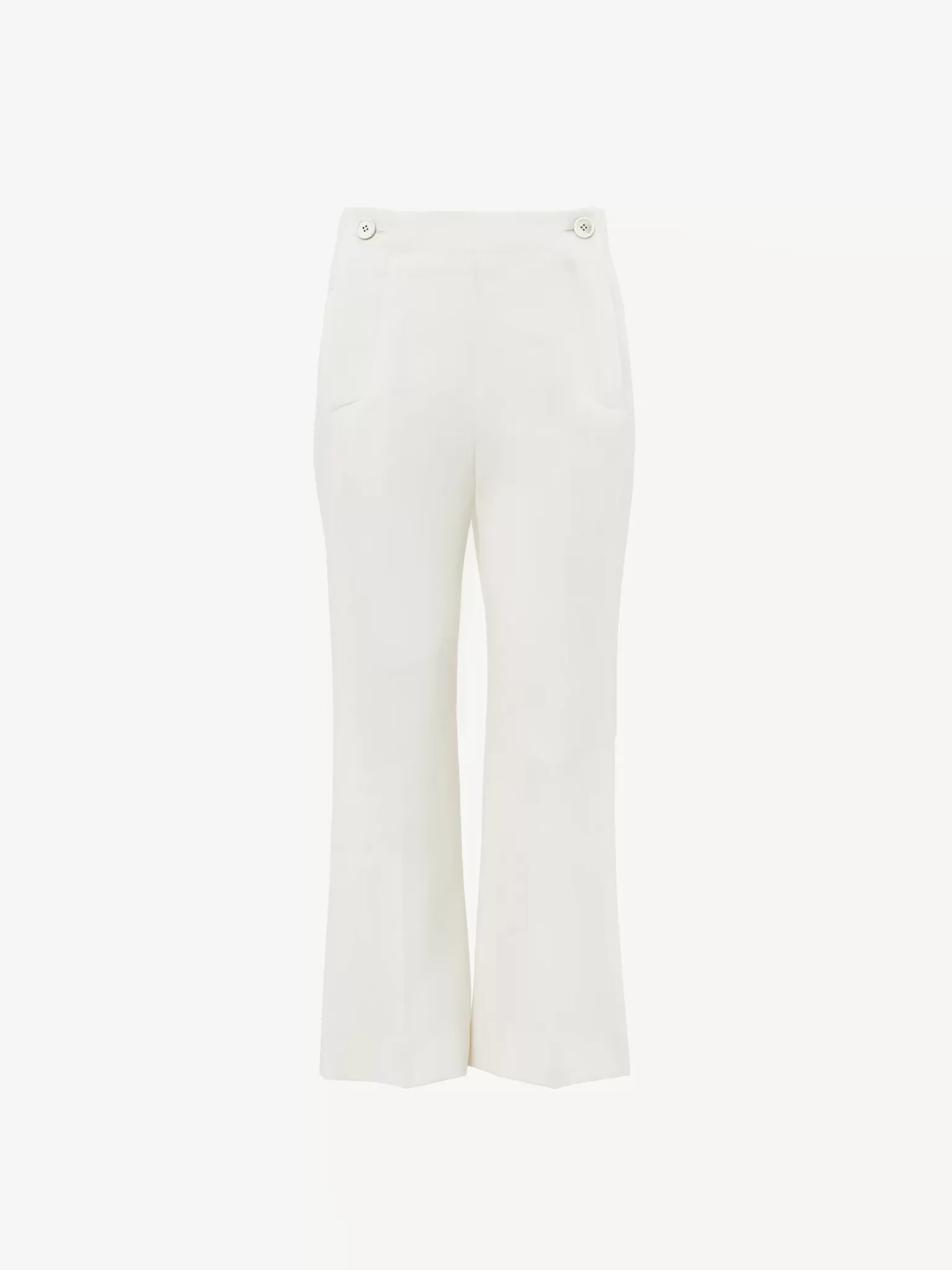 Femme Chloé Pantalon Court A Pont