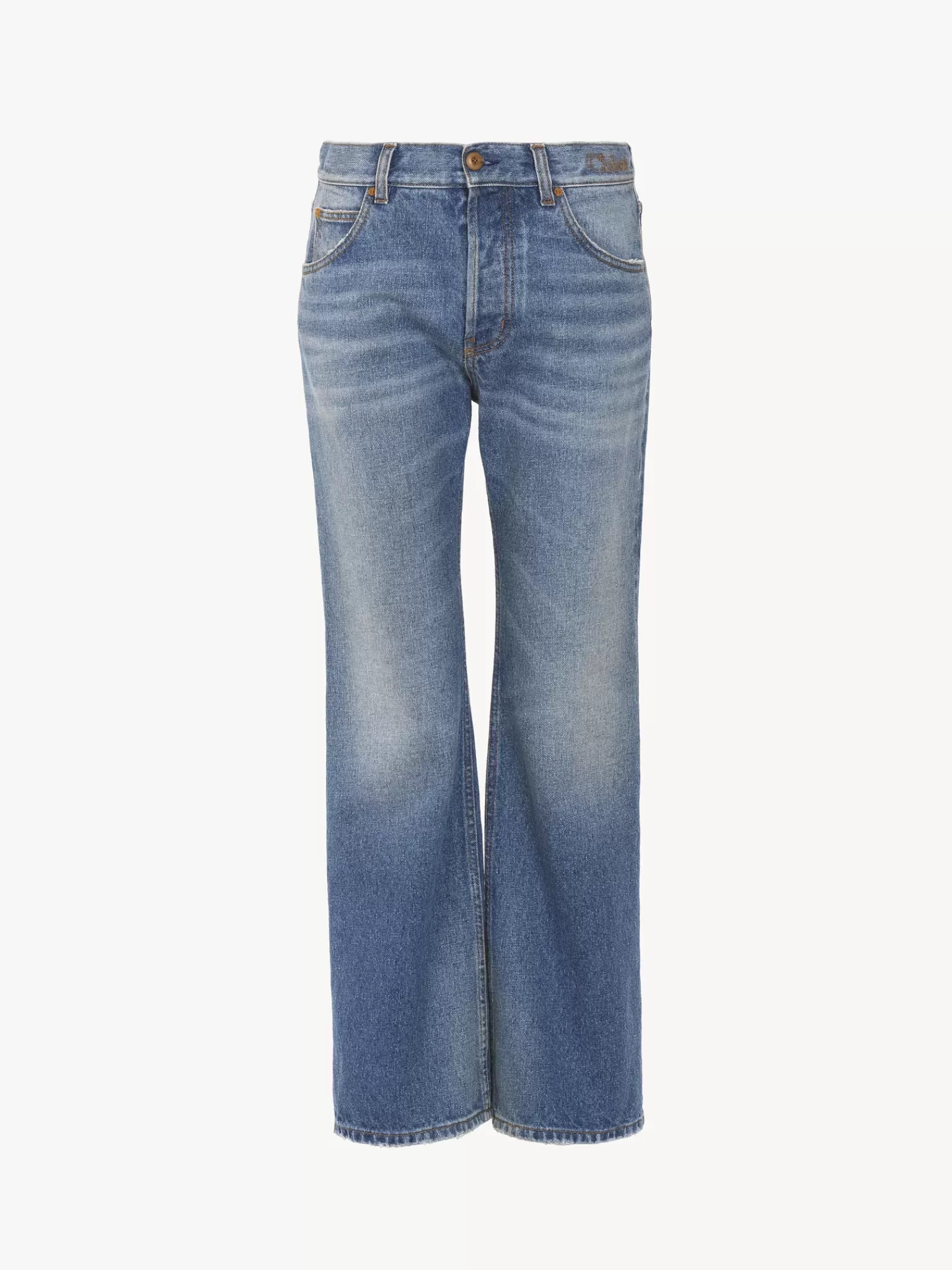 Femme Chloé Pantalon Court Bootcut « Fuego »