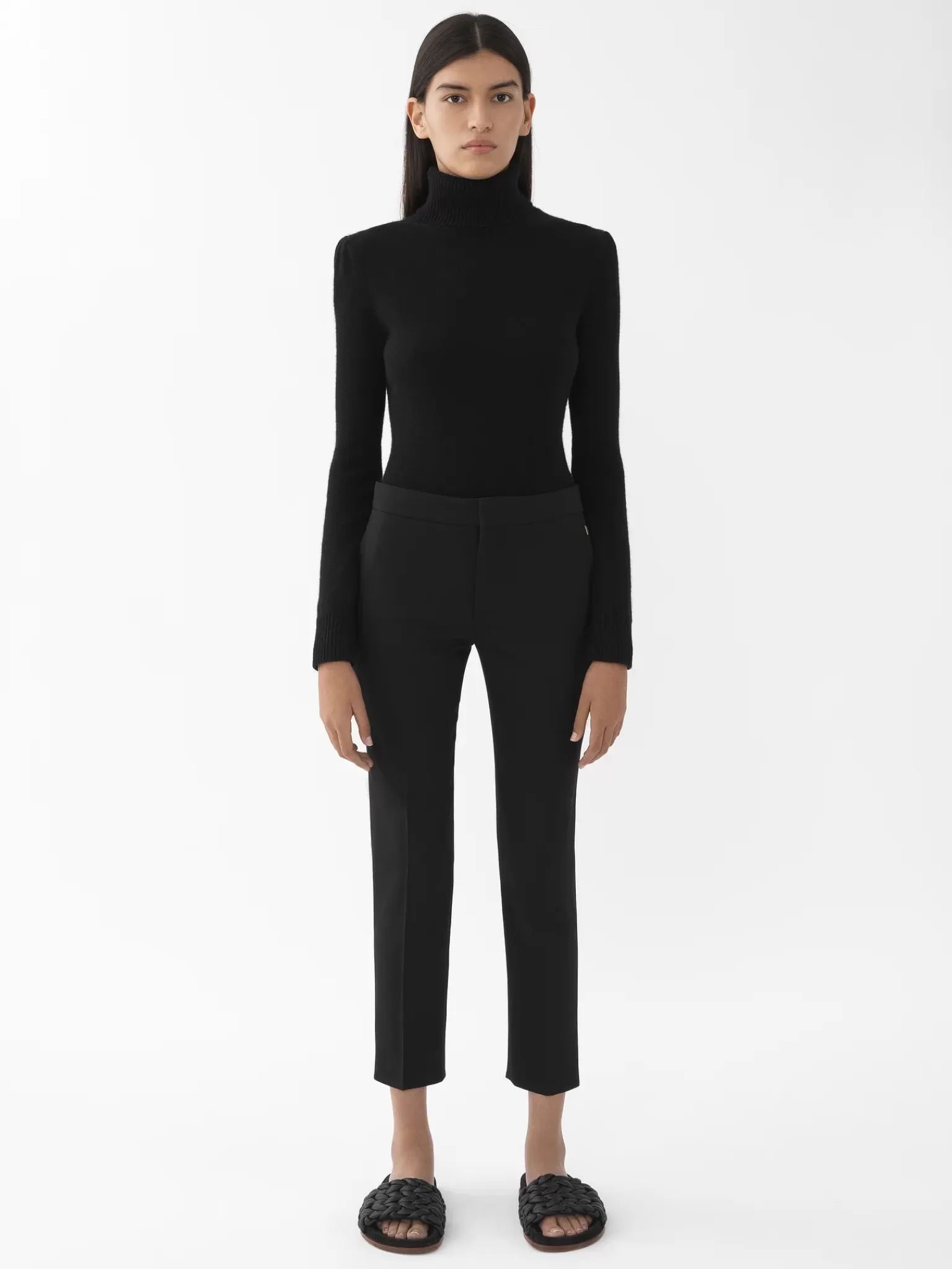 Femme Chloé Pantalon Court Cigarette