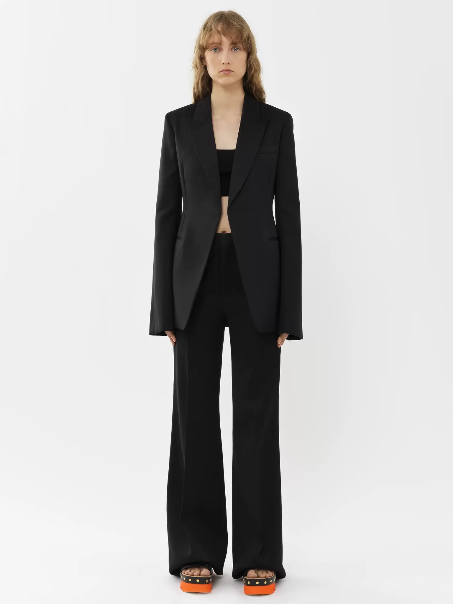 Femme Chloé Pantalon De Costume Evase