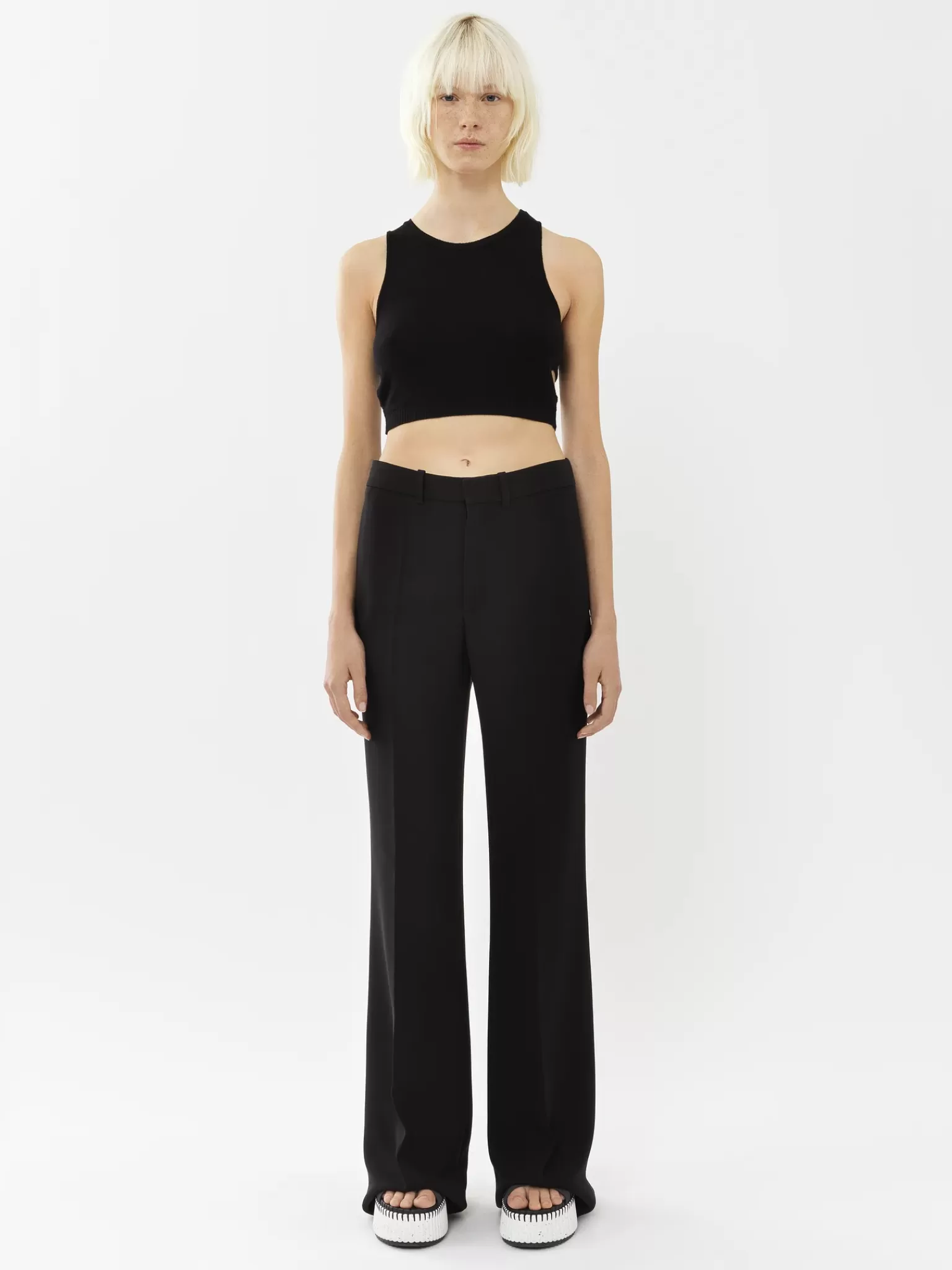 Femme Chloé Pantalon De Costume Evase