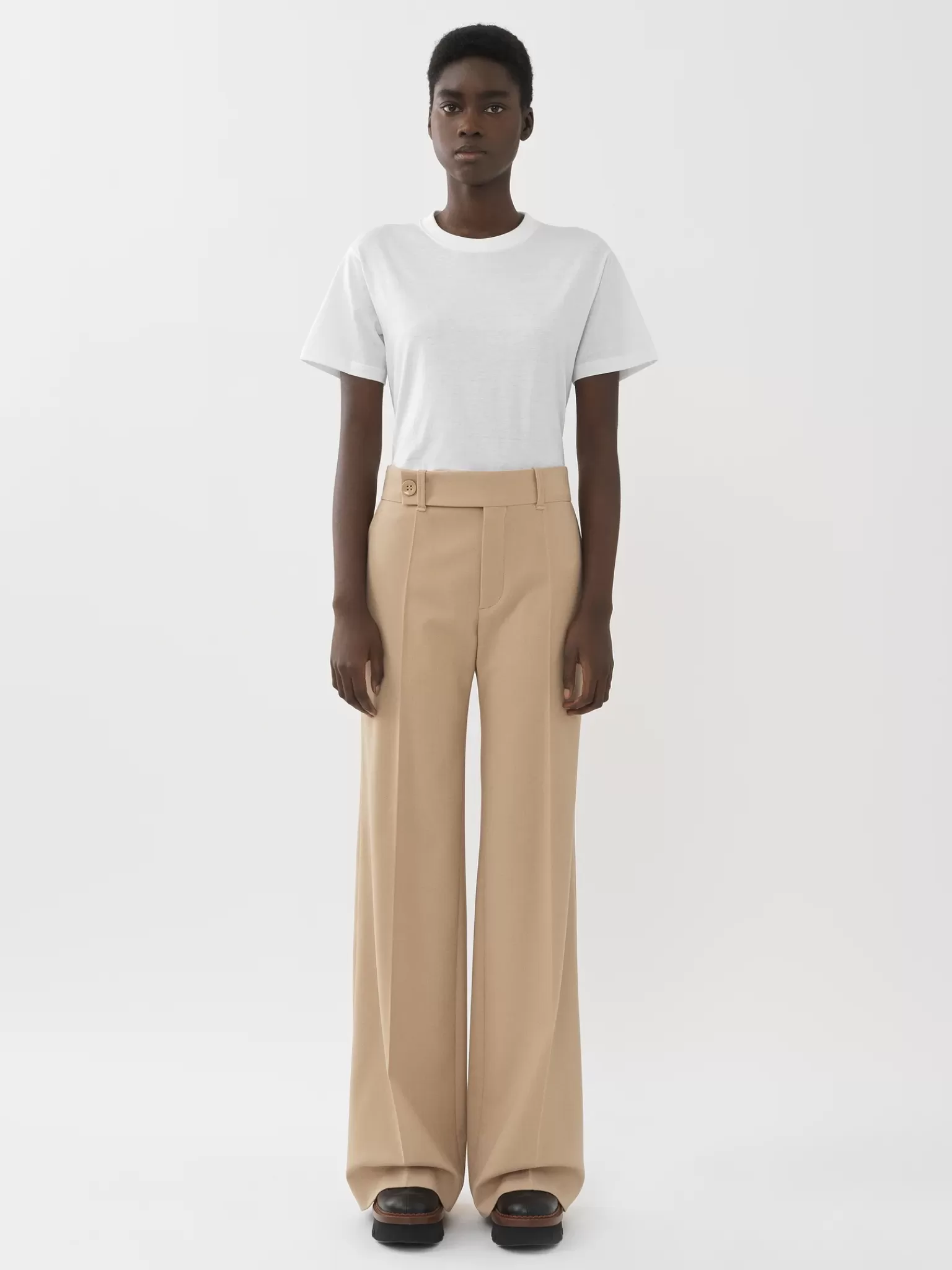 Femme Chloé Pantalon Droit