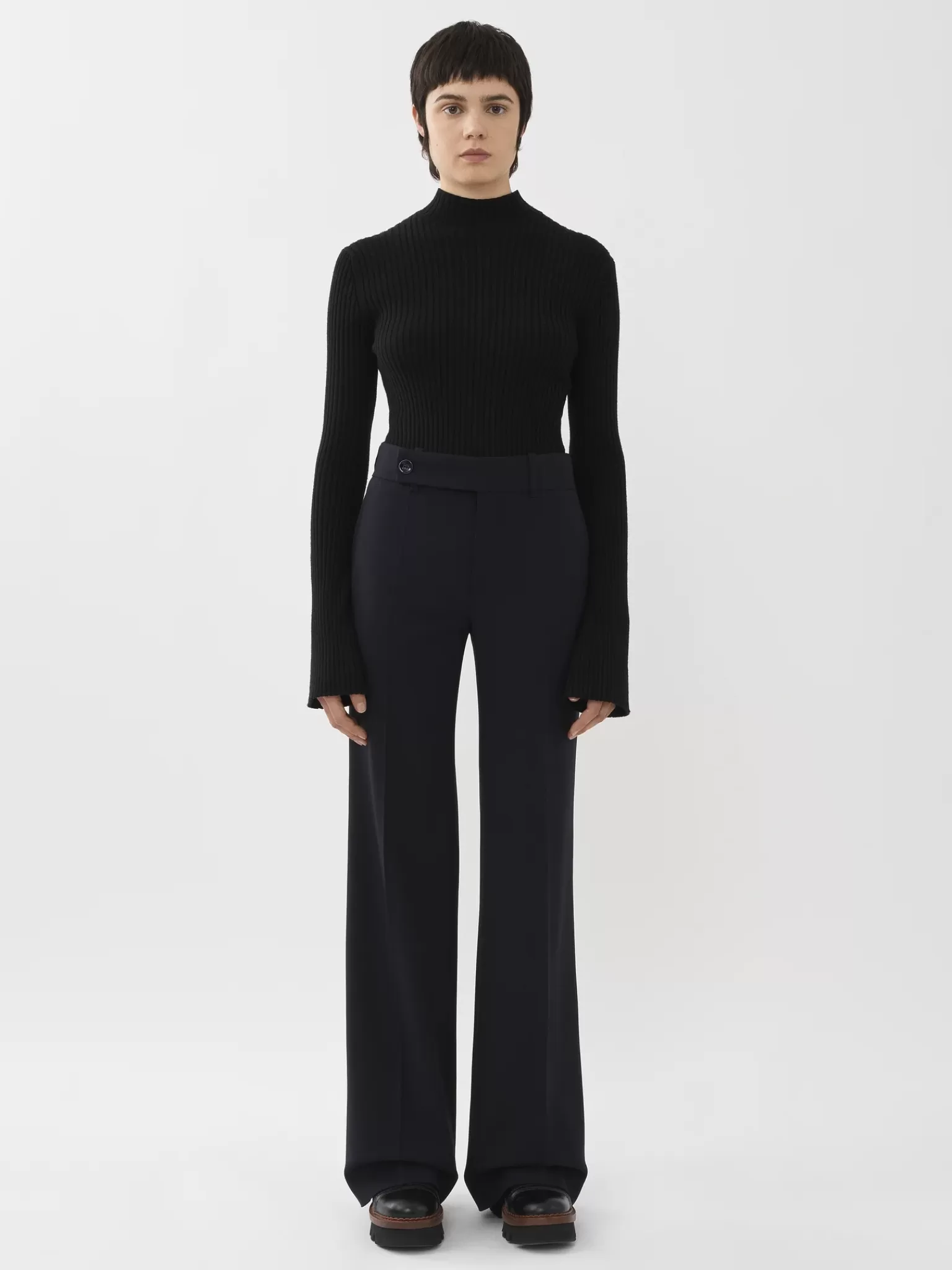 Femme Chloé Pantalon Droit