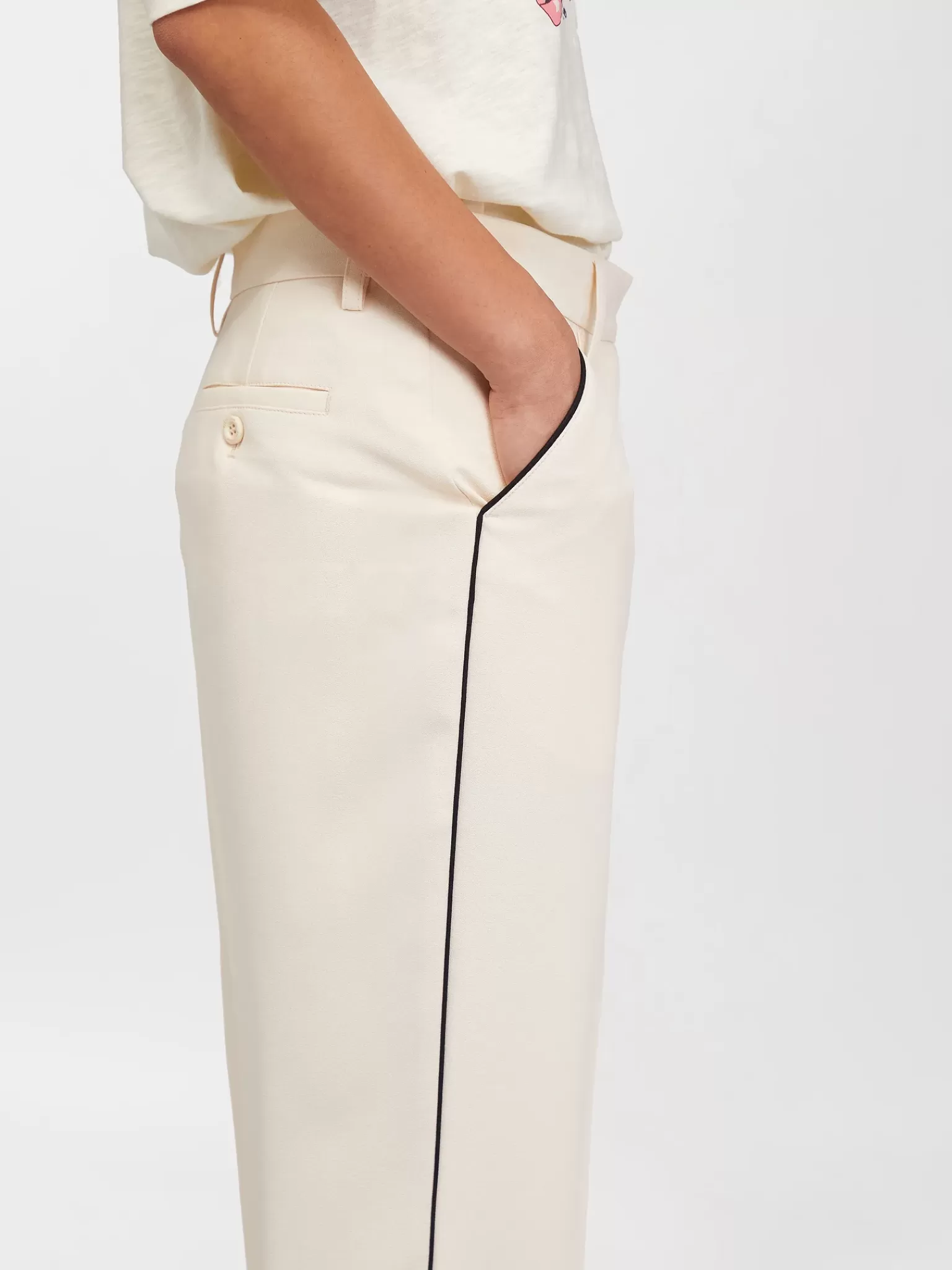 Femme Chloé Pantalon Evase