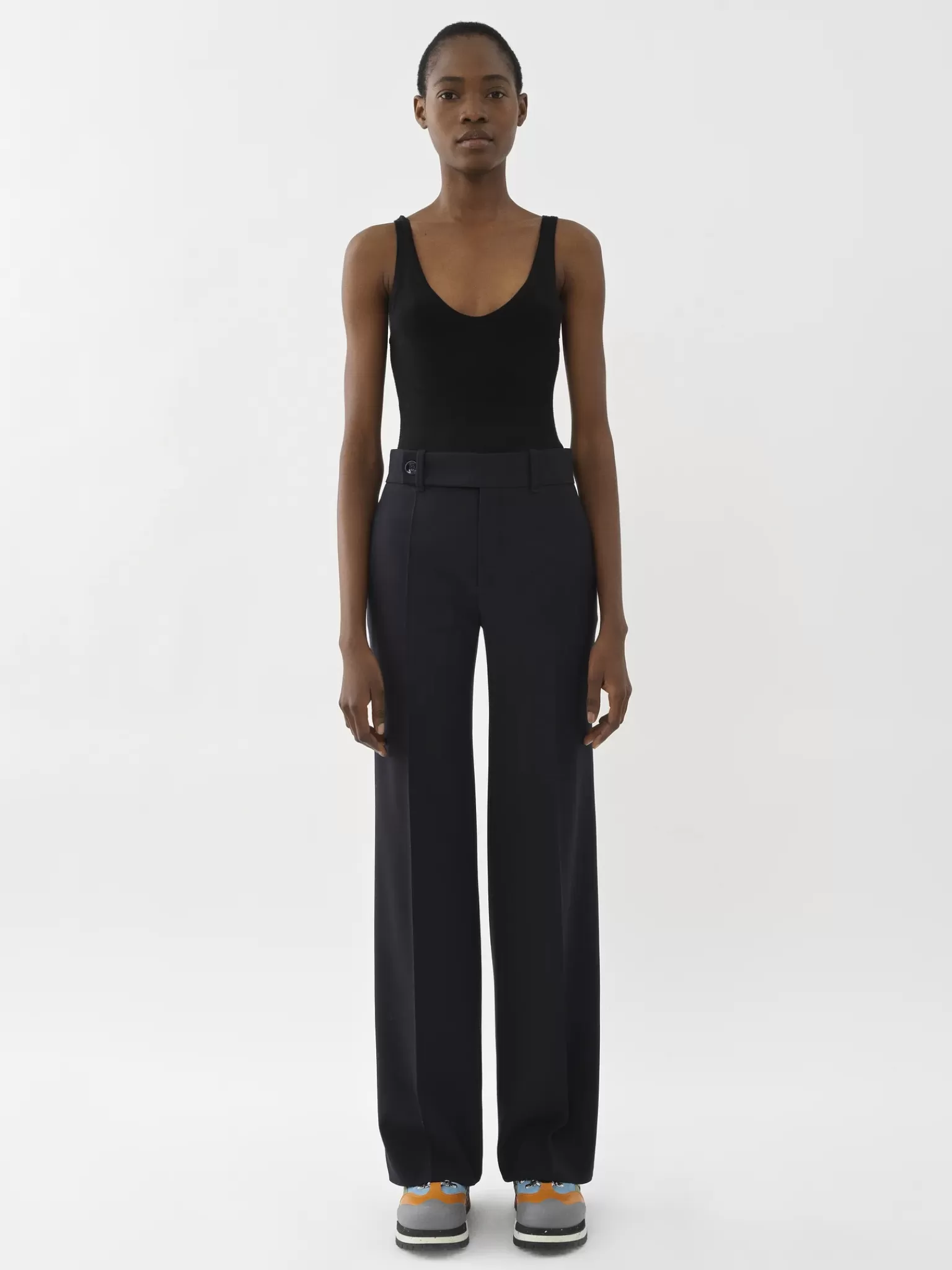 Femme Chloé Pantalon Evase